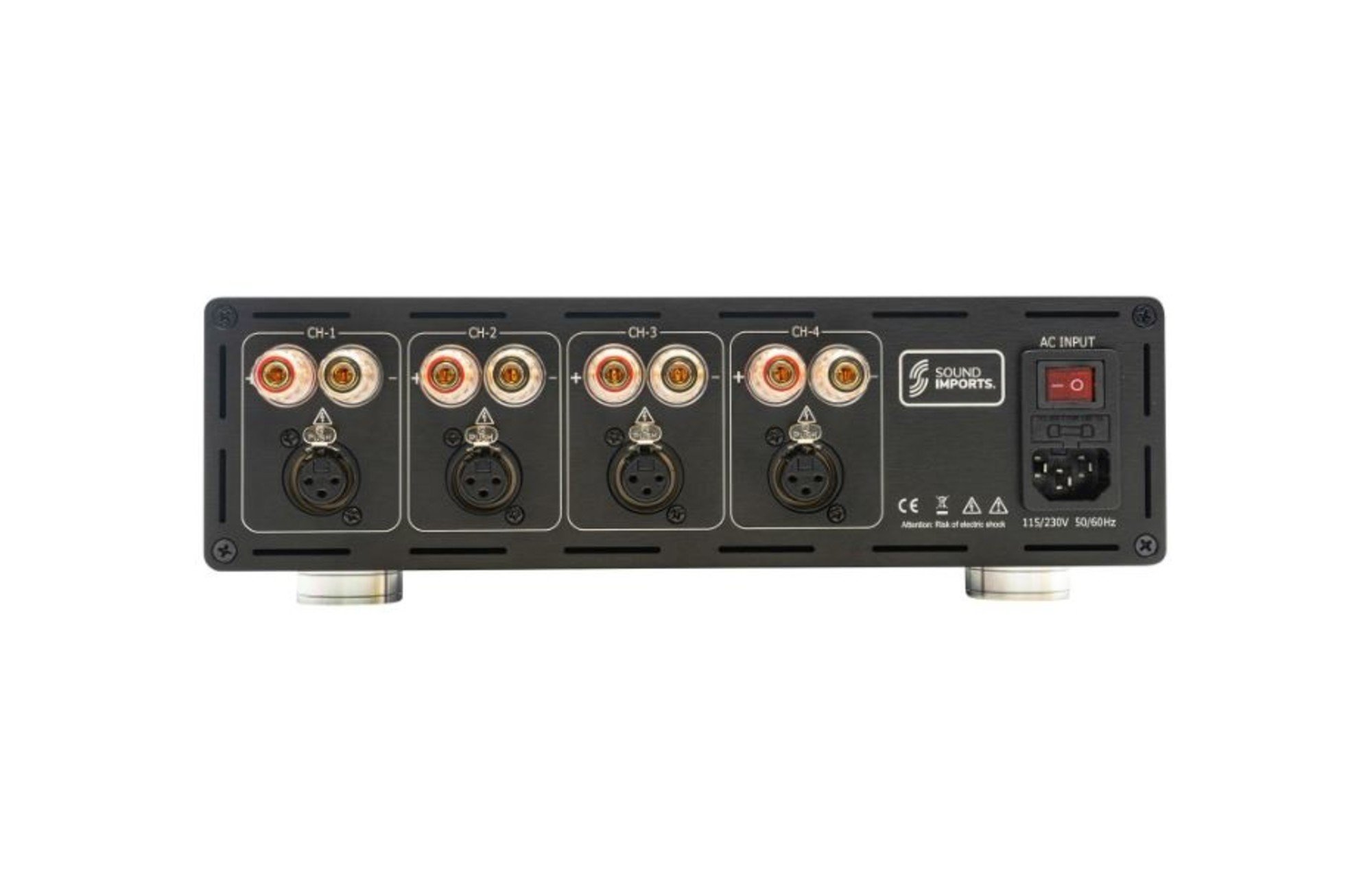 SoundImpress HY502-4CH négyes erősítő | 500WPC | Ncore® | Hypex fejlesztés