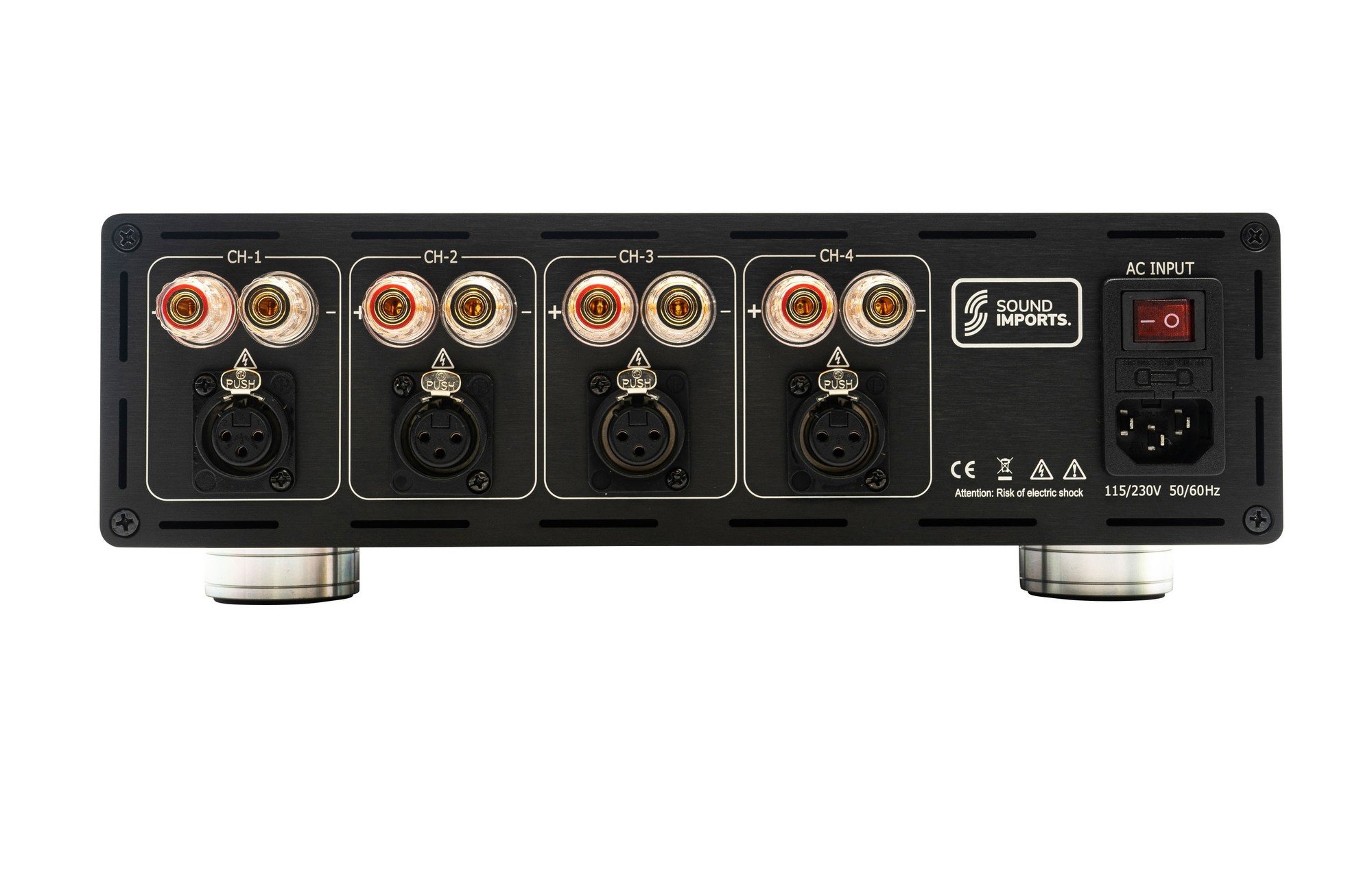 SoundImpress ICE1200-4CH Quad erősítő | 700WPC | ICEpower fejlesztés