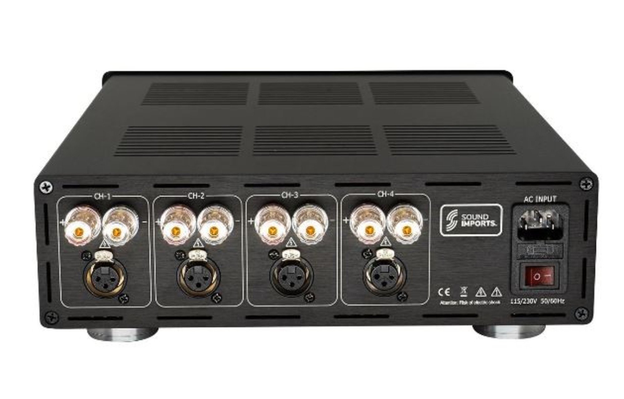 SoundImpress ICE1200-4CH Quad erősítő | 700WPC | ICEpower fejlesztés
