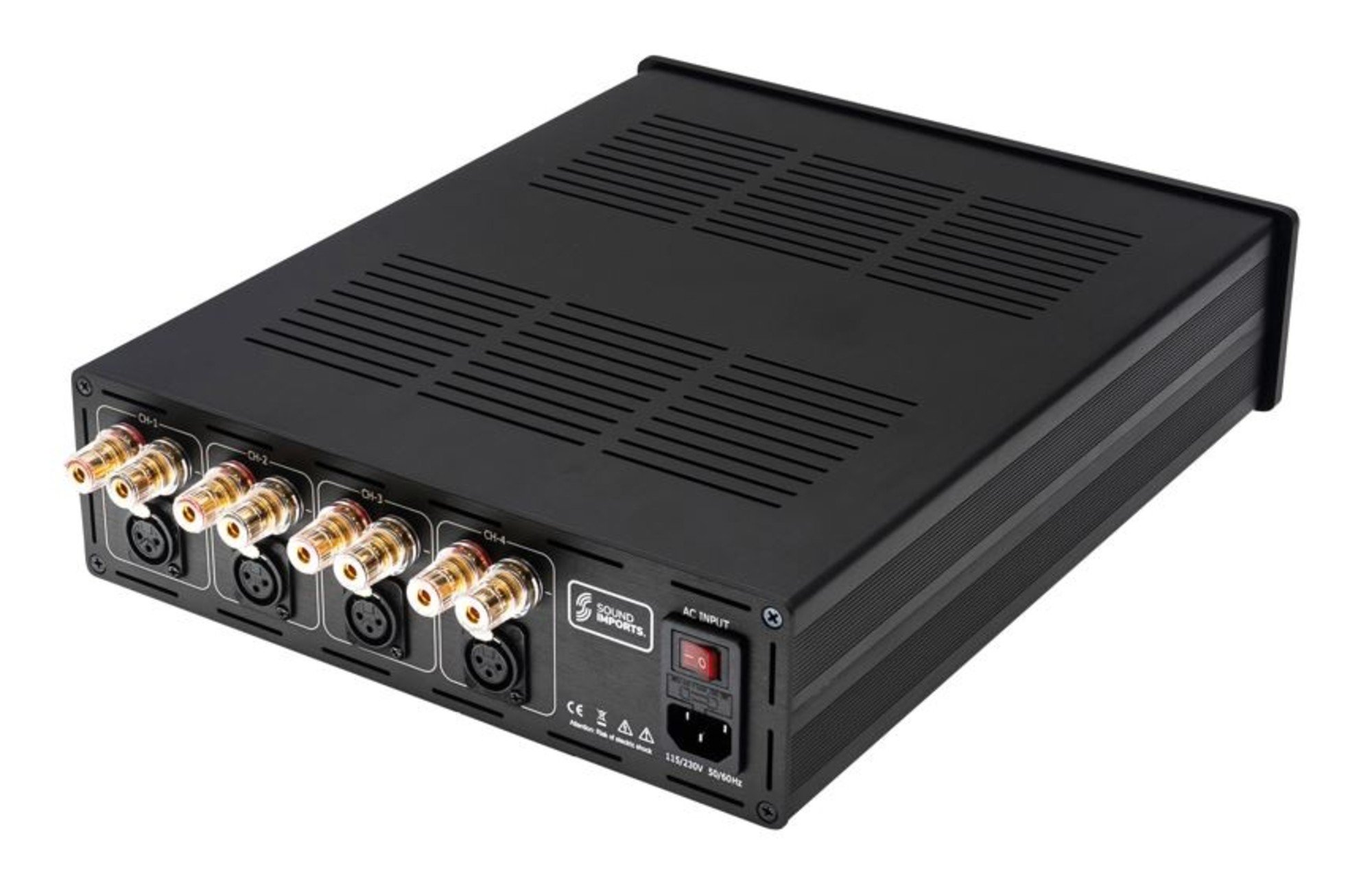 SoundImpress ICE700-4CH Quad erősítő | 400WPC | ICEpower fejlesztés
