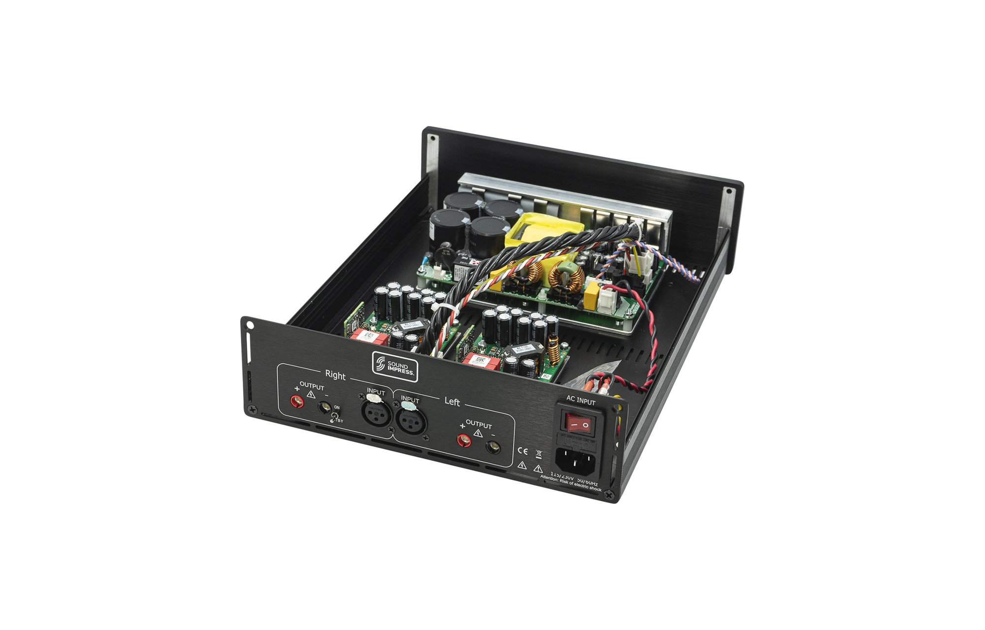 SoundImpress PU400-2CH Stereo erősítő | 400WPC | Purifi fejlesztés
