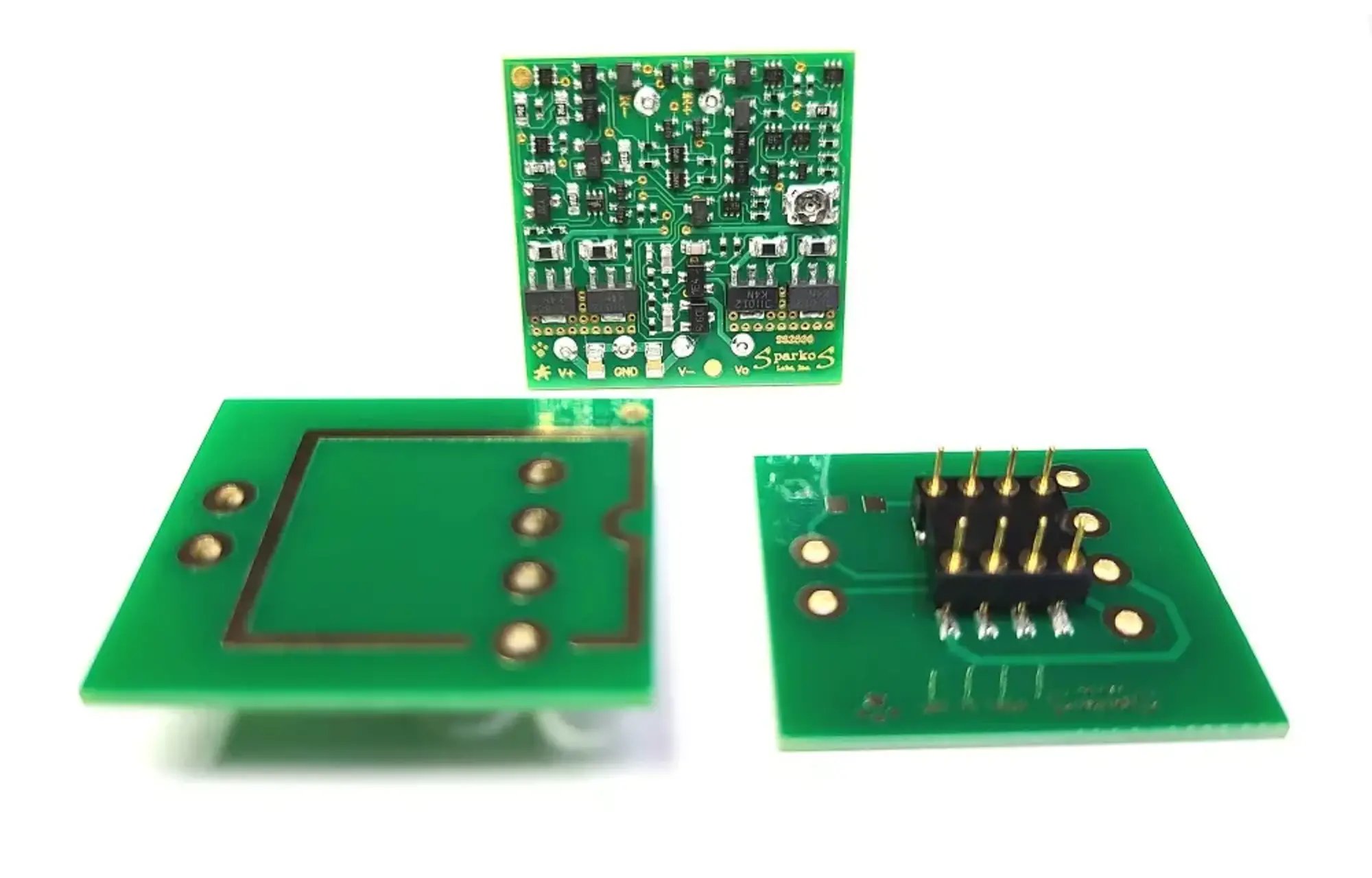 SparkoS PRO to DIP8 adapter SS2590-el szerelve