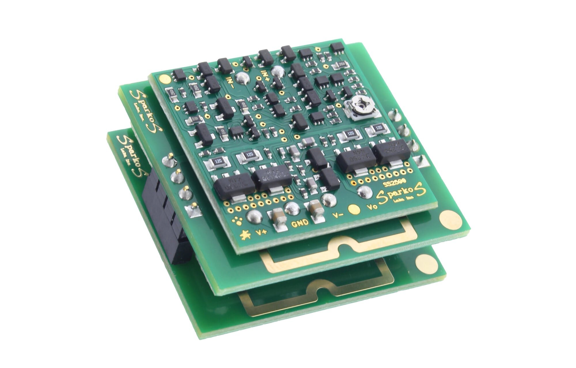 SparkoS PRO to DIP8 adapter 2X SS2590-el szerelve