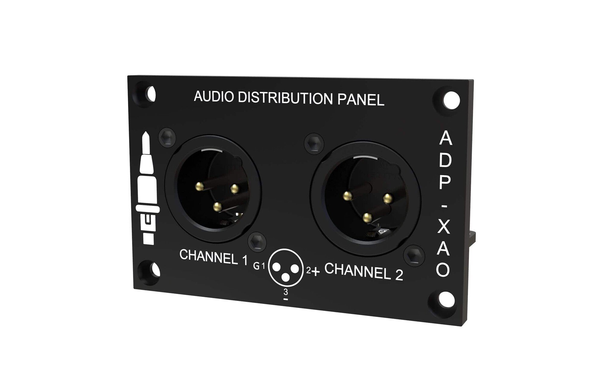 Sure Electronics AA-AA11433 ADP-XAO analóg kimeneti audio elosztó panel XLR 4mm alumínium