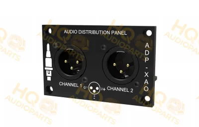 Sure Electronics AA-AA11433 ADP-XAO analóg kimeneti audio elosztó panel XLR 4mm alumínium