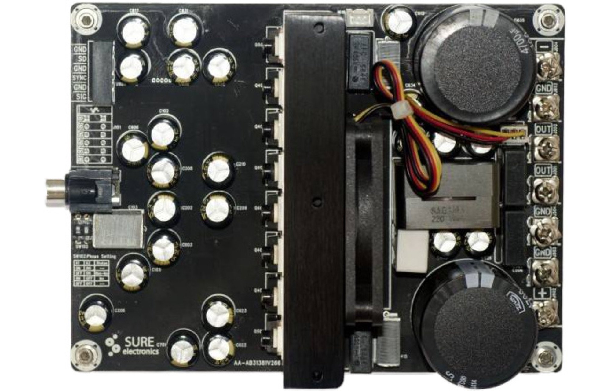 Sure Electronics AA-AB31381 1x2000W 2 Ohm IRS2092 D osztályú audió erősítő