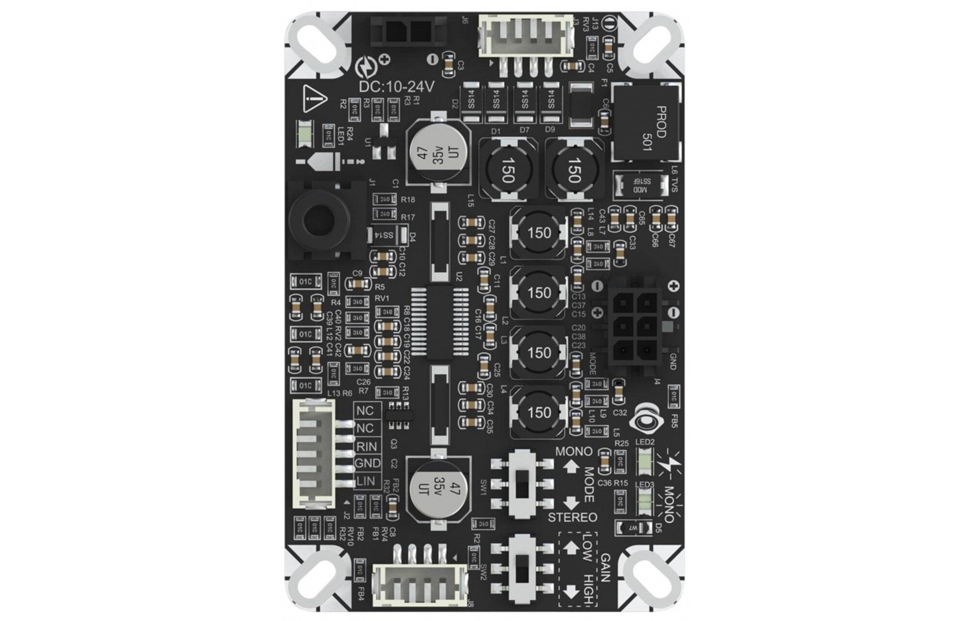 Biztos elektronika Biztos elektronika AA-AB32145 erősítő kártya