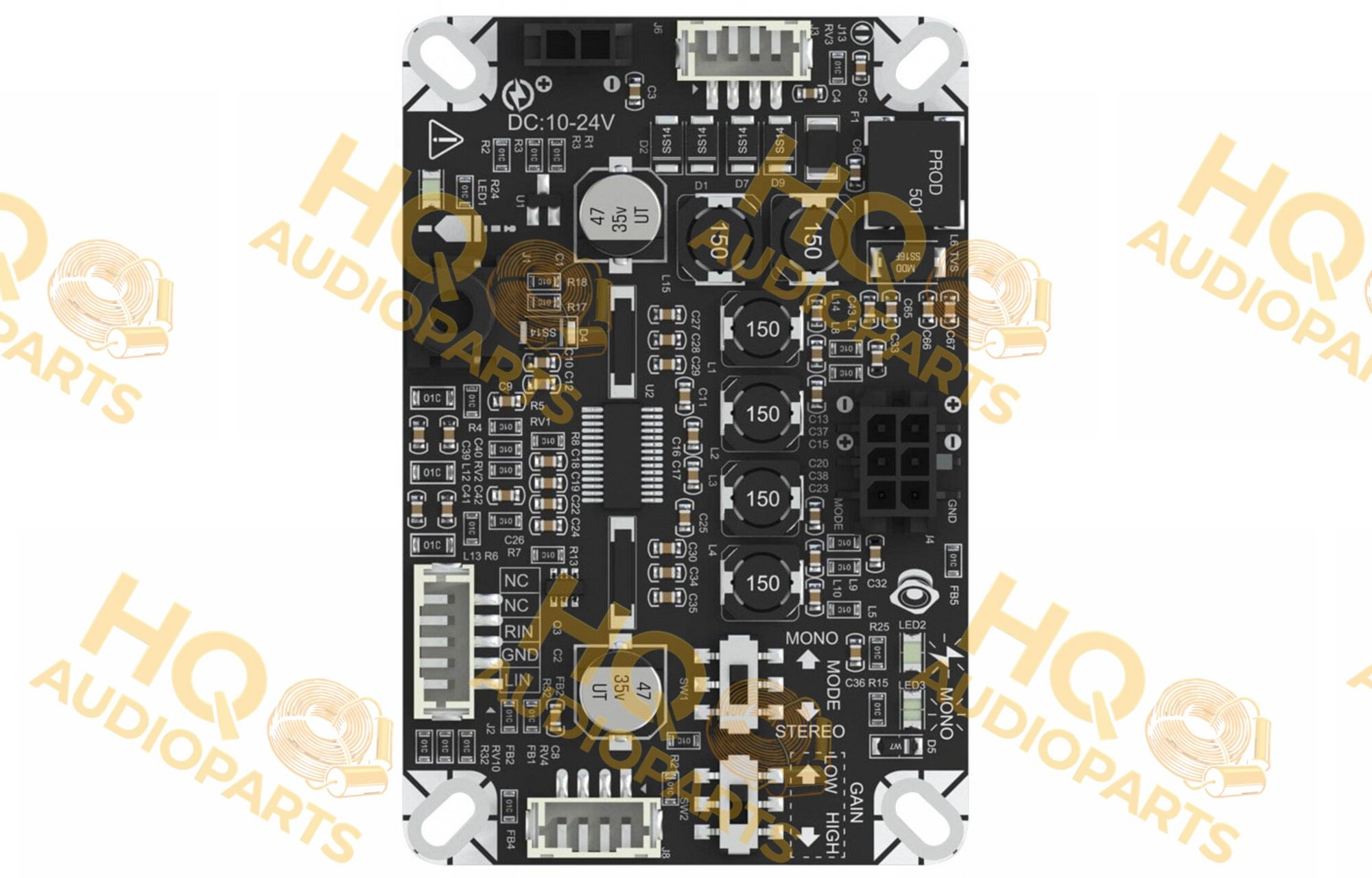 Sure Electronics AA-AB32145 2x50W TPA3116D2 sztereó D-osztályú erősítőmodul