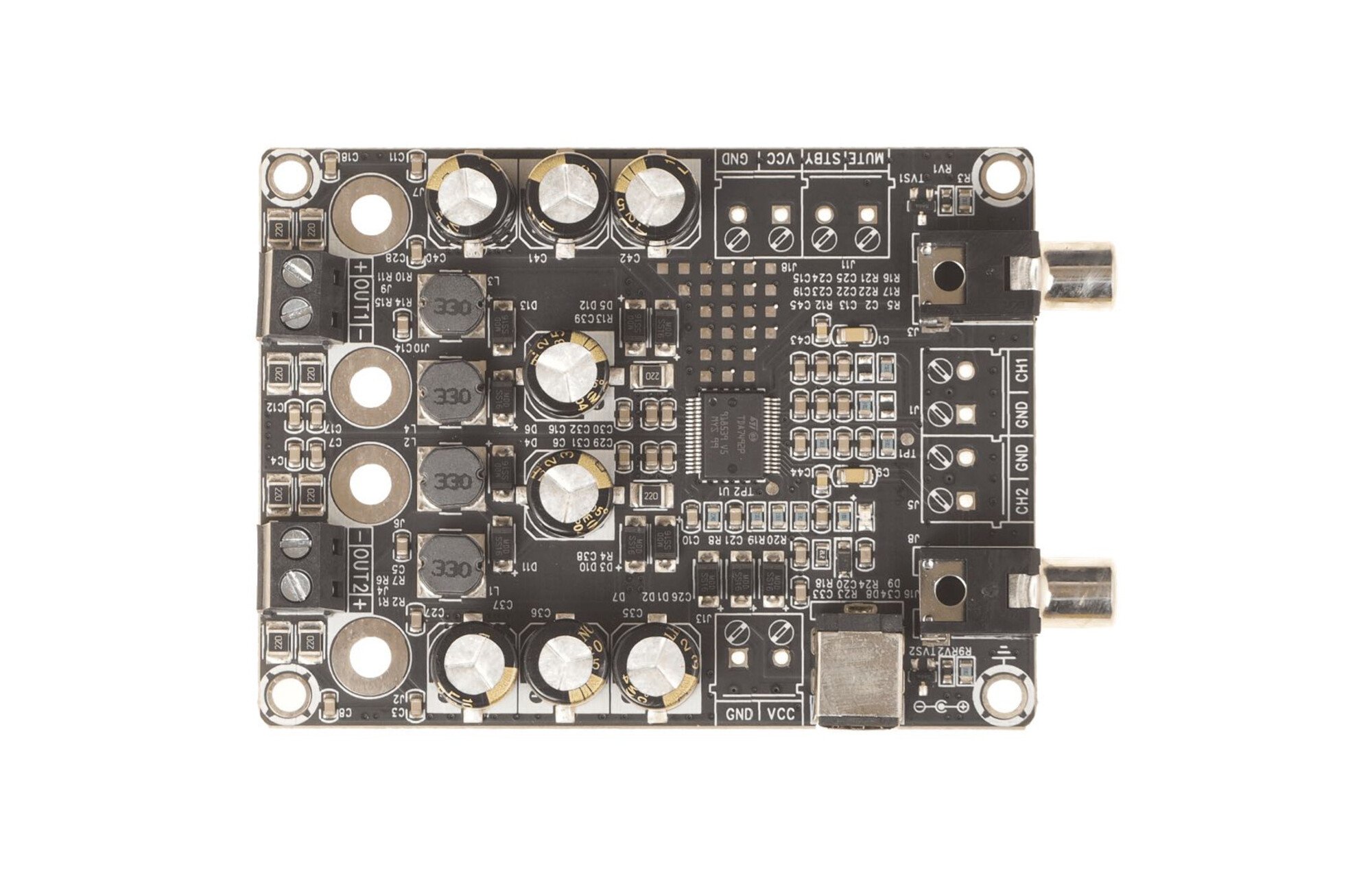 Sure Electronics AA-AB32166 2 x 25 wattos tiszta digitális audió erősítő modul