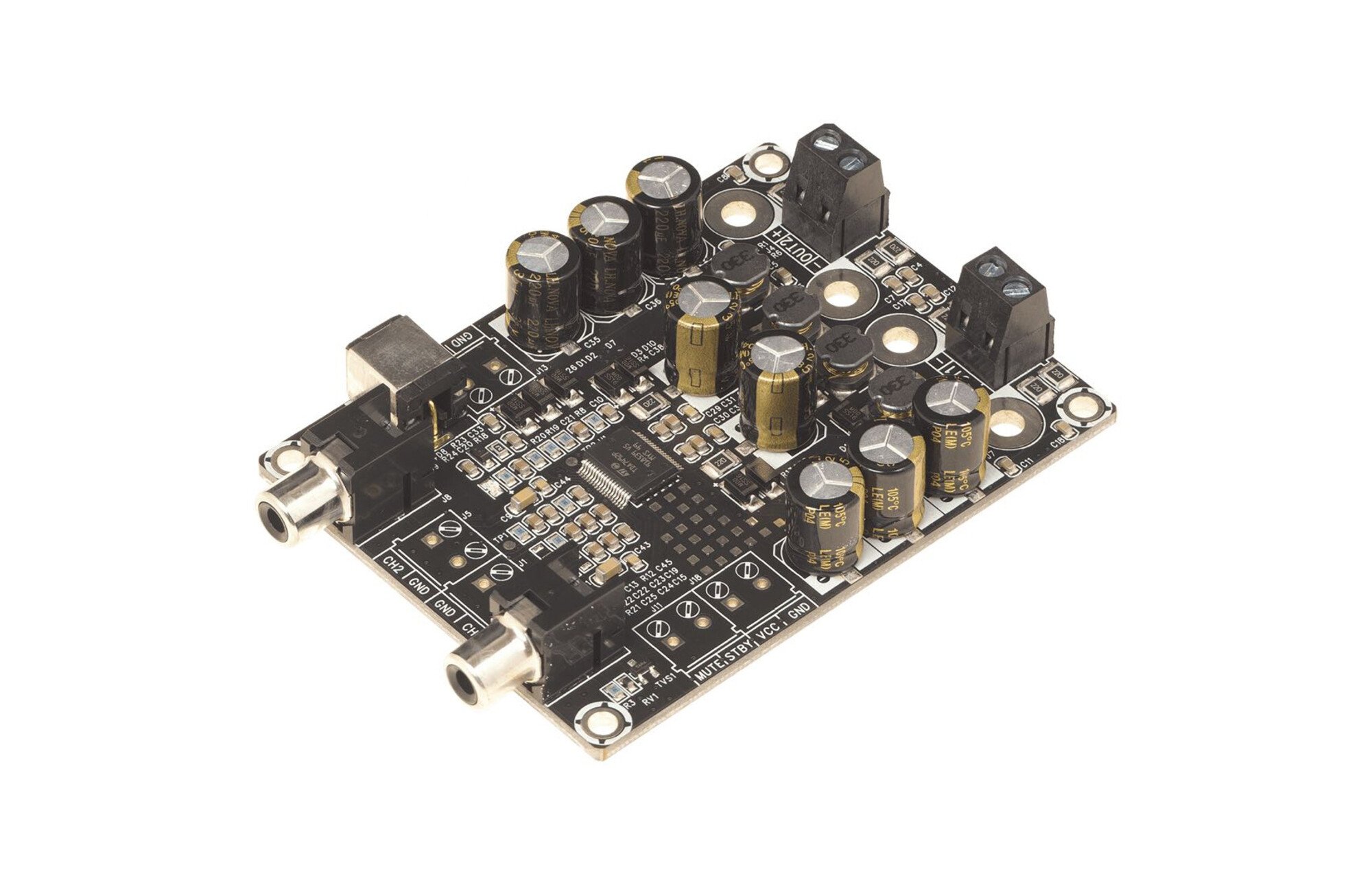 Sure Electronics AA-AB32166 2 x 25 wattos tiszta digitális audió erősítő modul