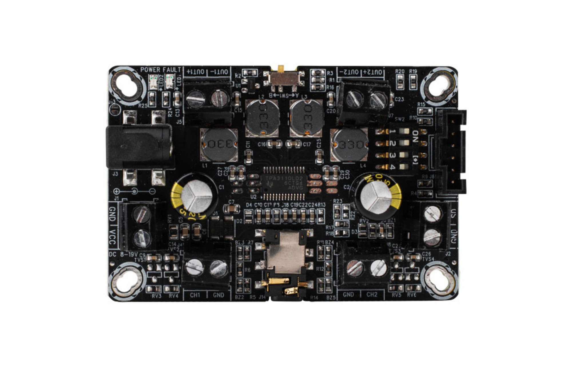 Sure Electronics AA-AB32231 2x8W 4 Ohm-os D osztályú audio erősítő kártya - TPA3110