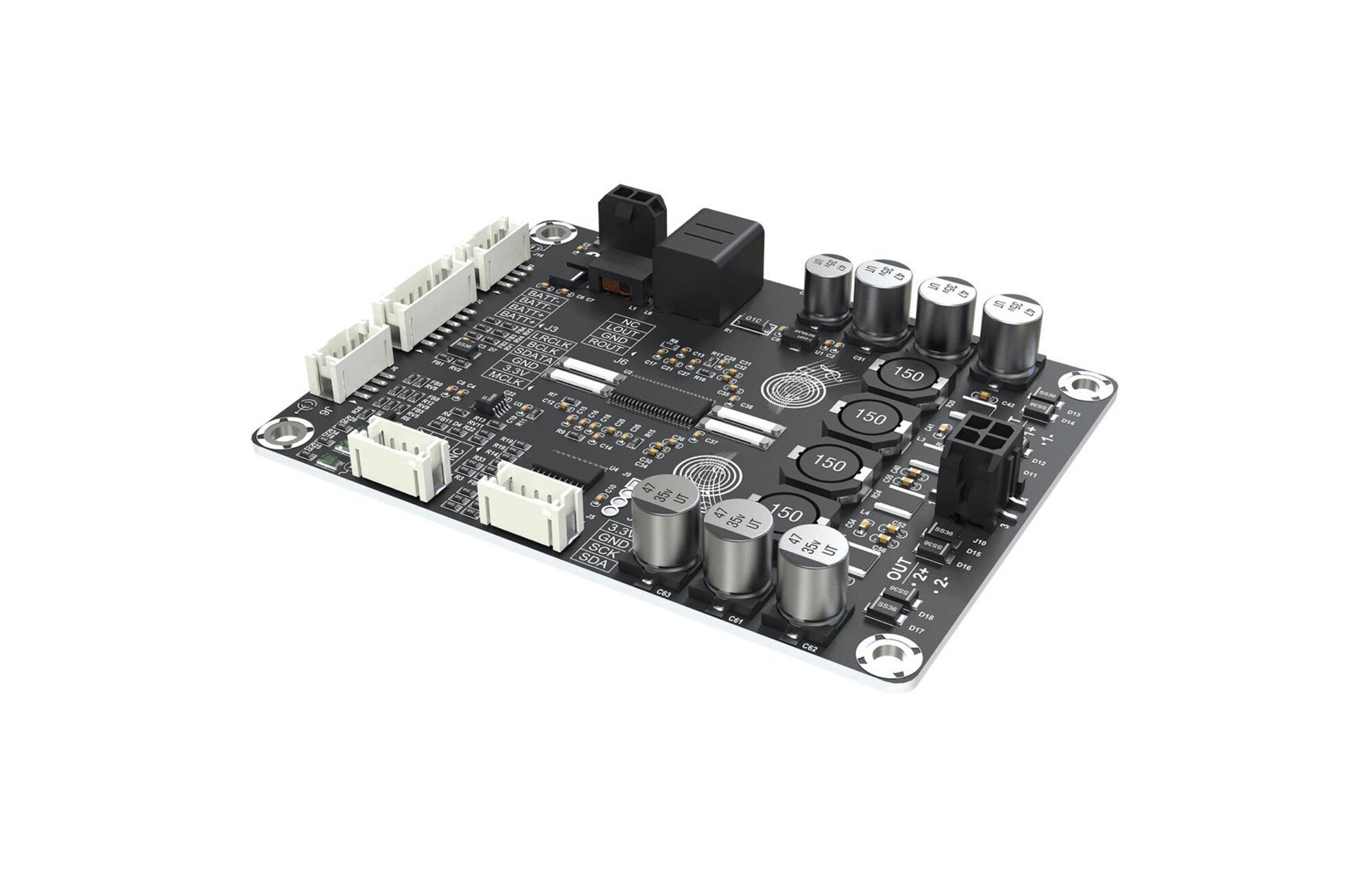 Sure Electronics AA-AB32257 2 x 50 wattos tiszta digitális audio erősítő modul - DIPO2