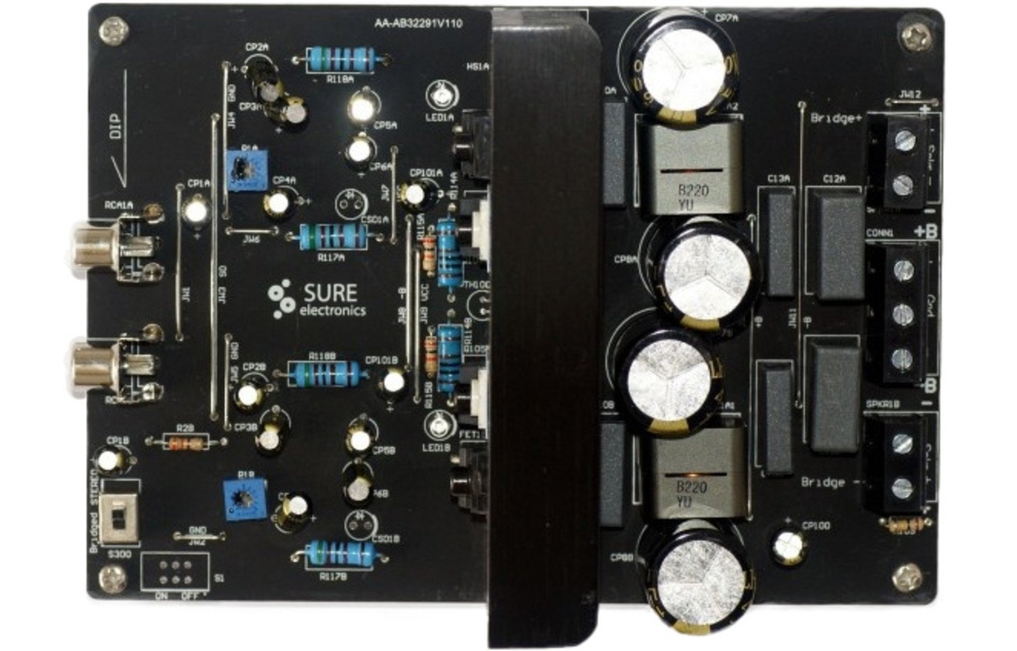 Sure Electronics AA-AB32321 2x125W IRS2092 8 Ohm D osztályú audio erősítő lap