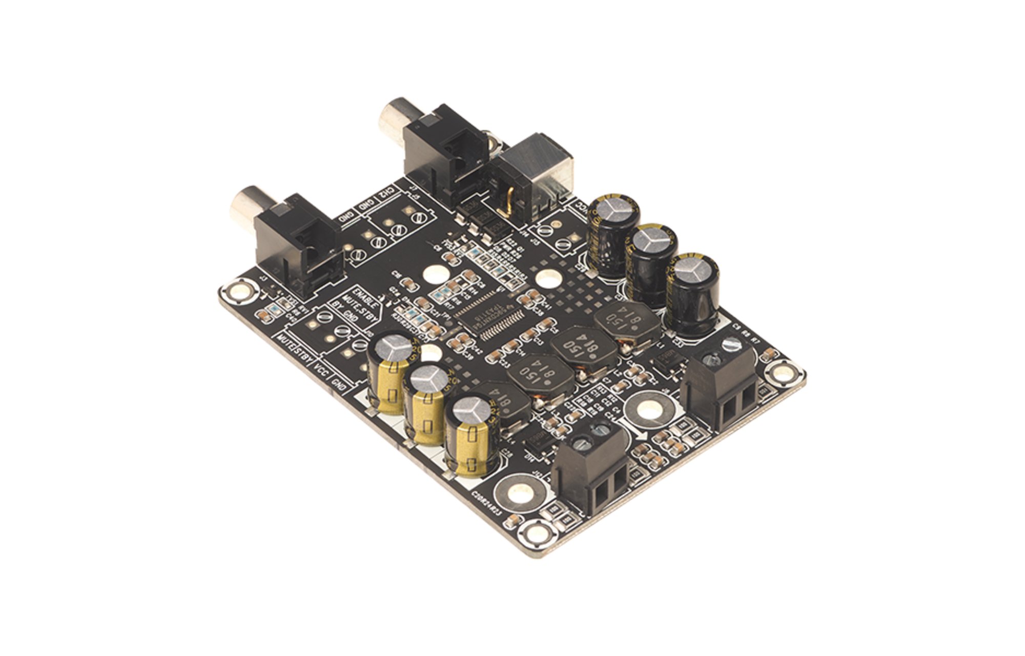 Sure Electronics AA-AB32472 2x30W 8 Ohm D osztályú audio erősítő lap - TDA7498E AA-AB32472 2x30W 8 Ohm D osztályú audio erősítő lap - T-Amp TPA3118