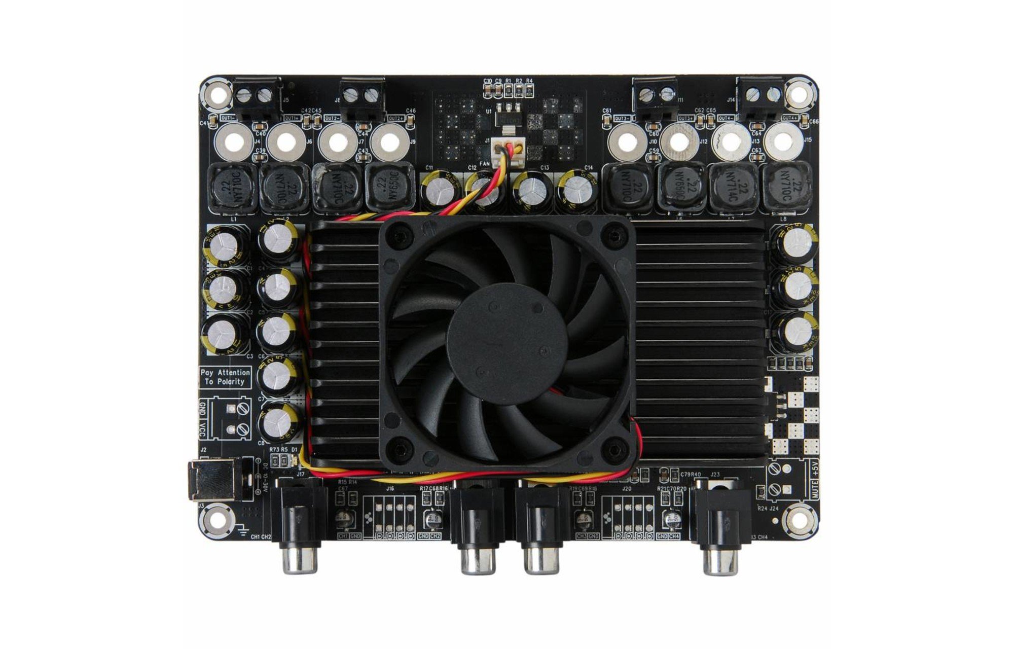 Sure Electronics AA-AB33182 4x100W 4 Ohm-on Class D Audio erősítő lap