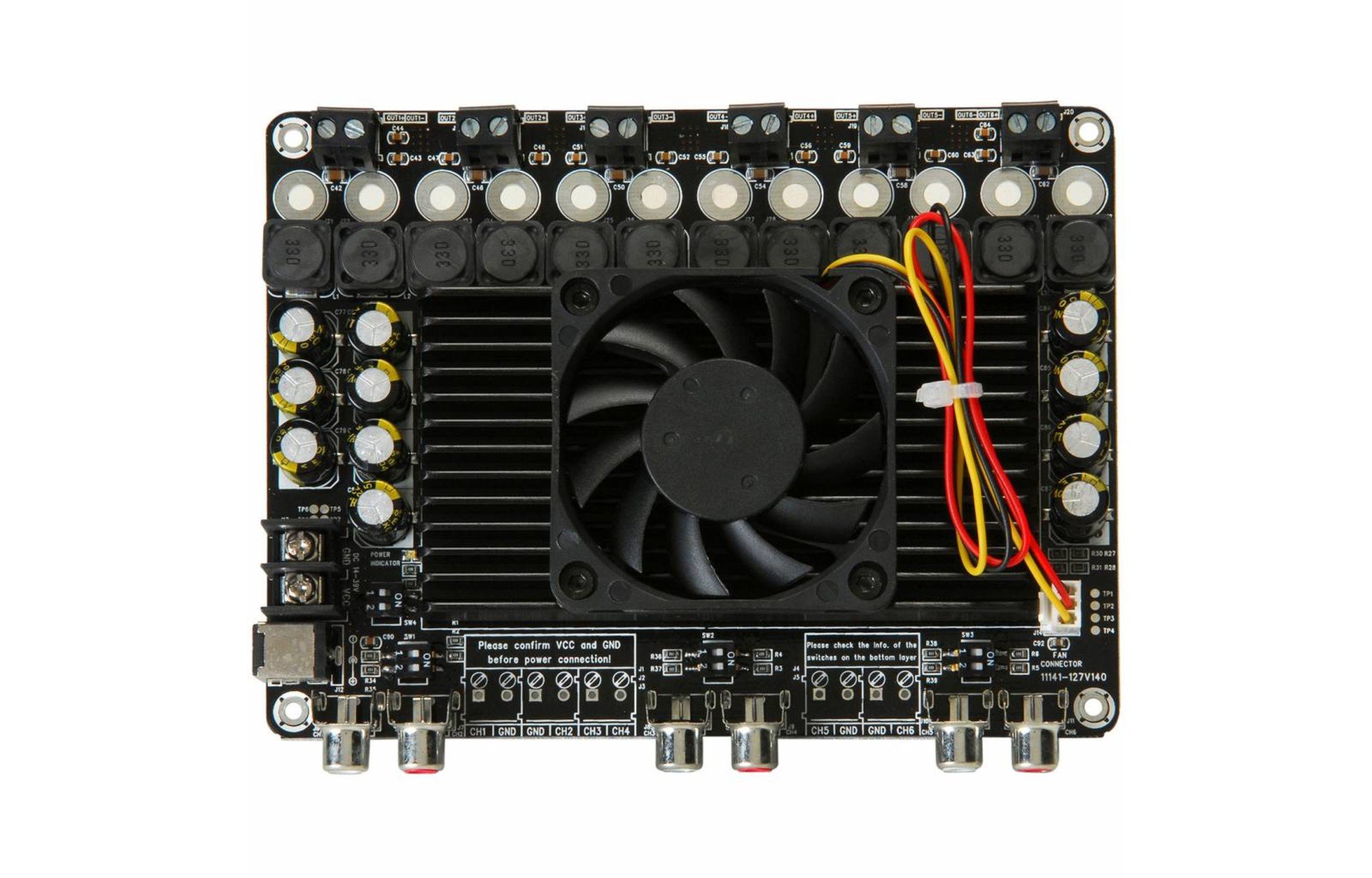 Sure Electronics AA-AB34181 6x100W TDA7498 Class D erősítő lap