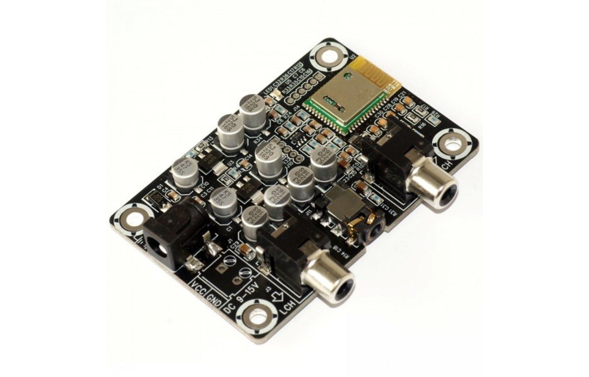 Sure Electronics AA-AB41136 Bluetooth 5. 0 Audio vevő és 2x3W-os erősítő modul