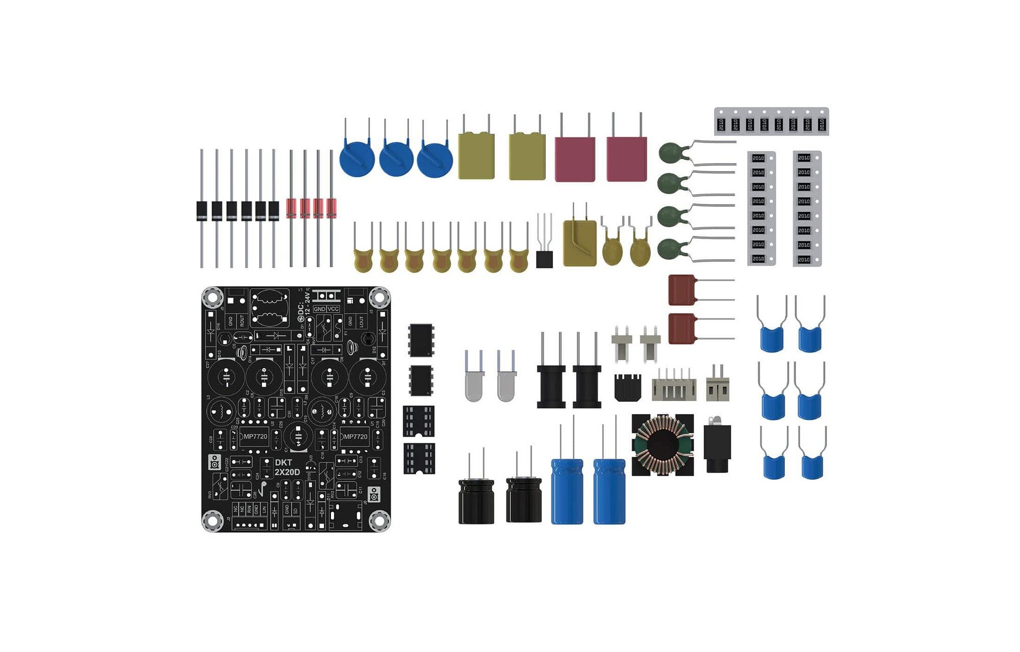 Sure Electronics AA-AK31162 erősítő barkácskészlet | DKT2X20D