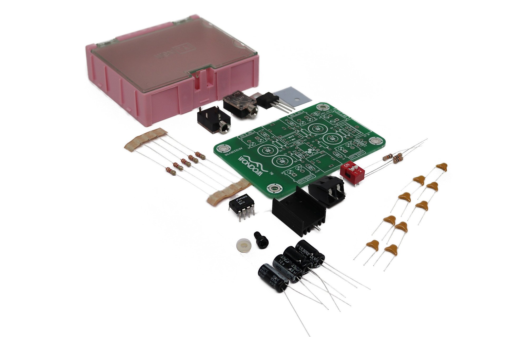 Sure Electronics AA-AK32261 fejhallgató erősítő DIY készlet