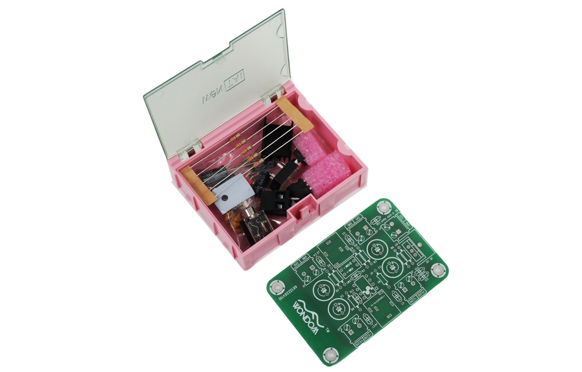 Sure Electronics AA-AK32261 fejhallgató erősítő DIY készlet