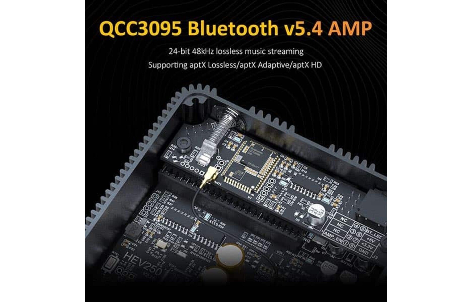 Sure Electronics AA-AS32983 BerryBak HEV250 2x50W erősítő HDMI extratorral