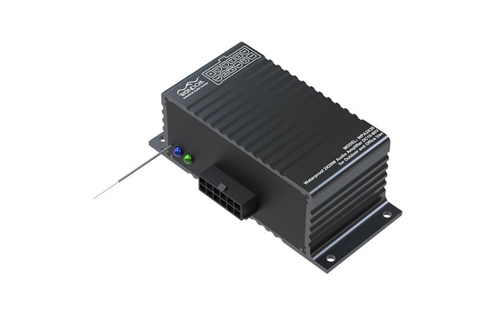 Sure Electronics AA-AS32992 WPA2X20 2x20W Mini vízálló erősítő tengeri és autóipari felhasználásra