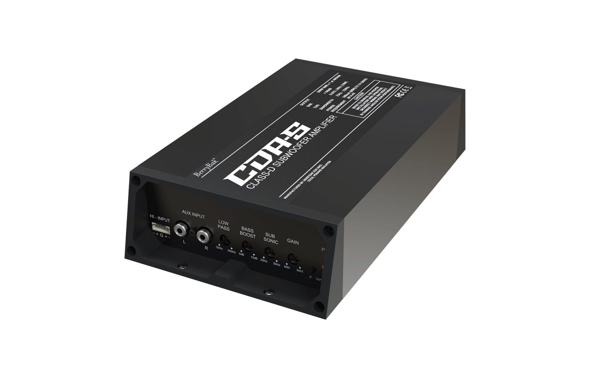 Sure Electronics AA-CA31111 CDA-S 1x300W mono autós audio mélysugárzó erősítő