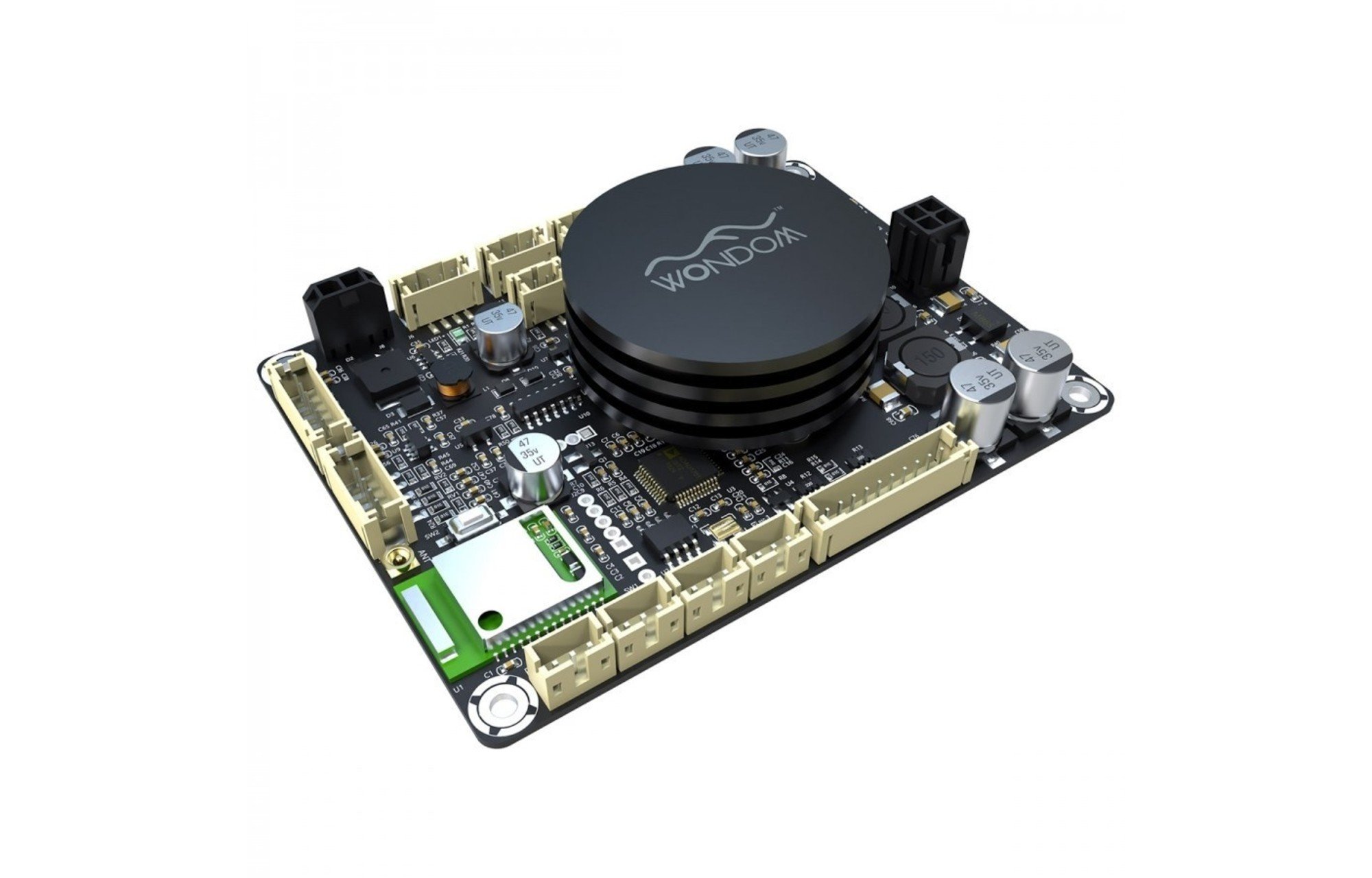Sure Electronics AA-JA32173 Erősítő modul D osztályú Bluetooth 5. 0 DSP ADAU1701 2x50W 4 Ohm