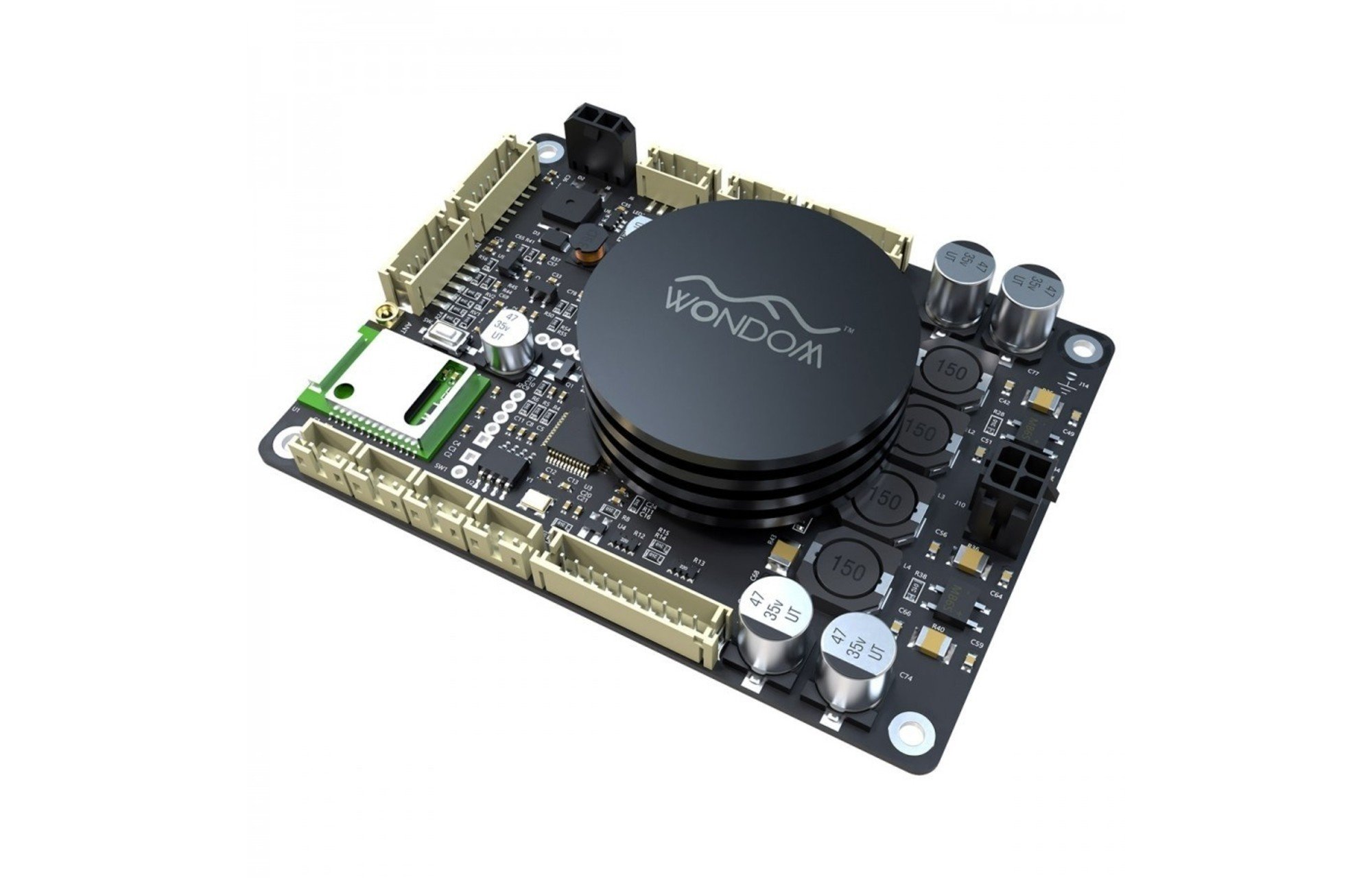 Sure Electronics AA-JA32173 Erősítő modul D osztályú Bluetooth 5. 0 DSP ADAU1701 2x50W 4 Ohm