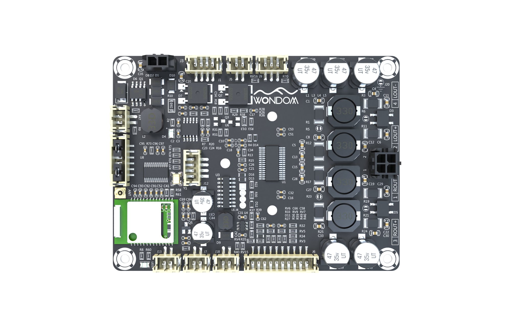 Sure Electronics AA-JA32472 2 x 30 Watt D osztályú audió erősítő kártya