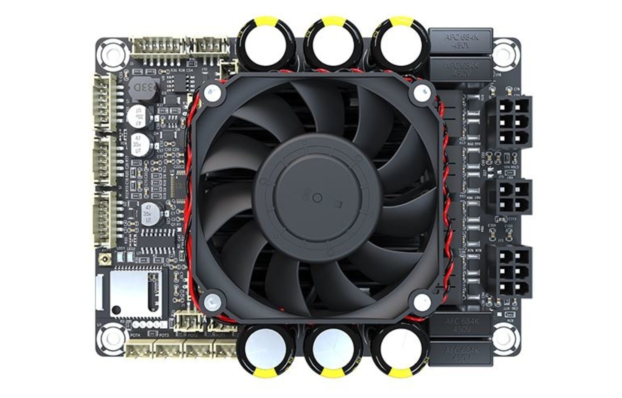 Sure Electronics AA-JA33286 - JAB5 4x100 W D osztályú erősítő modul.