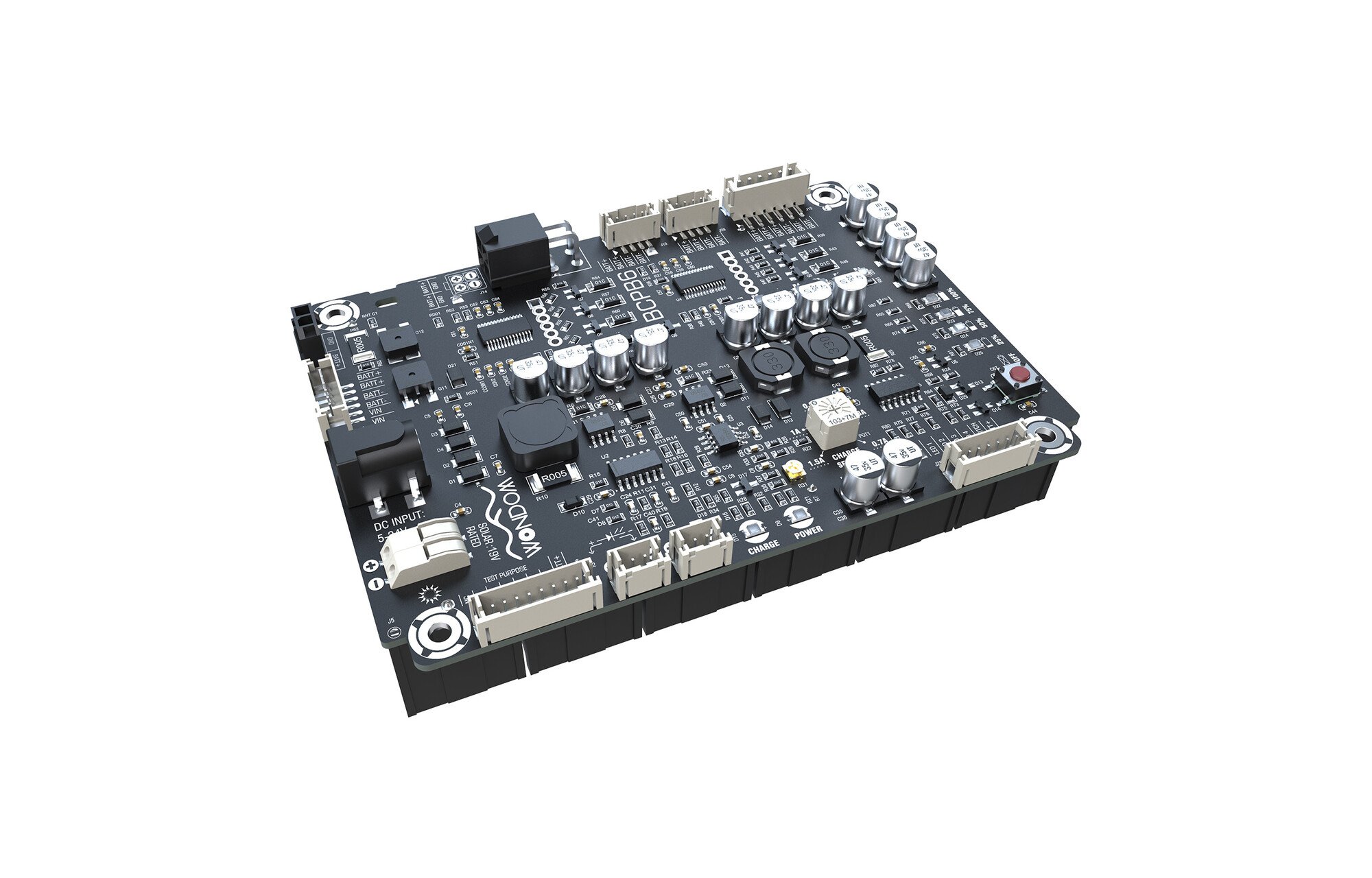 Sure Electronics 6S 18650 5-24V bemeneti lítium akkumulátor töltő és védelmi kártya BCPB6