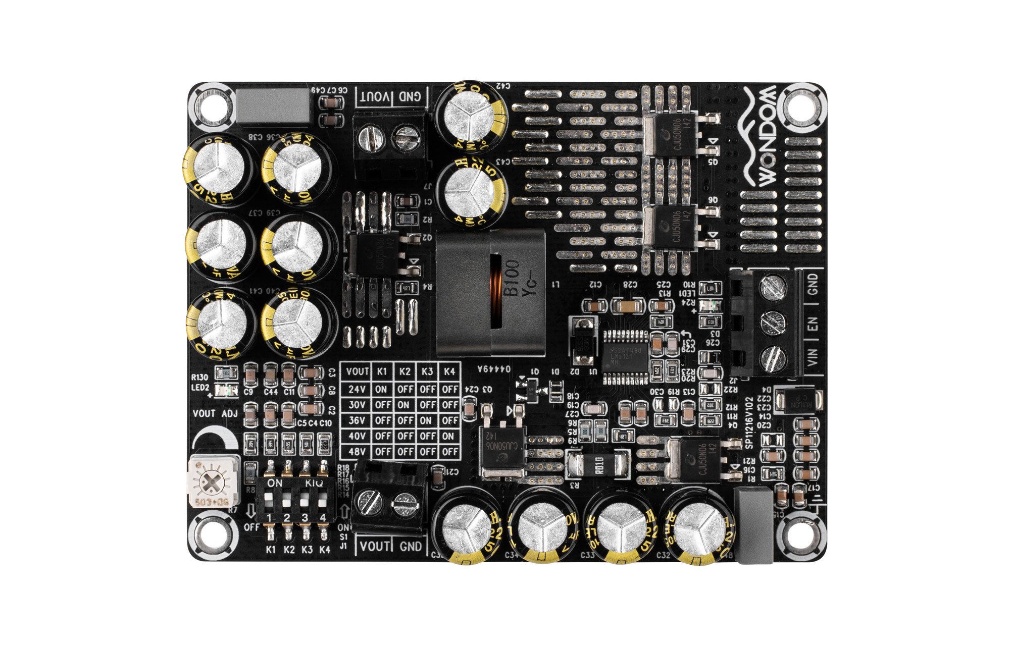 Sure Electronics PS-SP12161 100 W emelő átalakító feszültségnövelő kártya