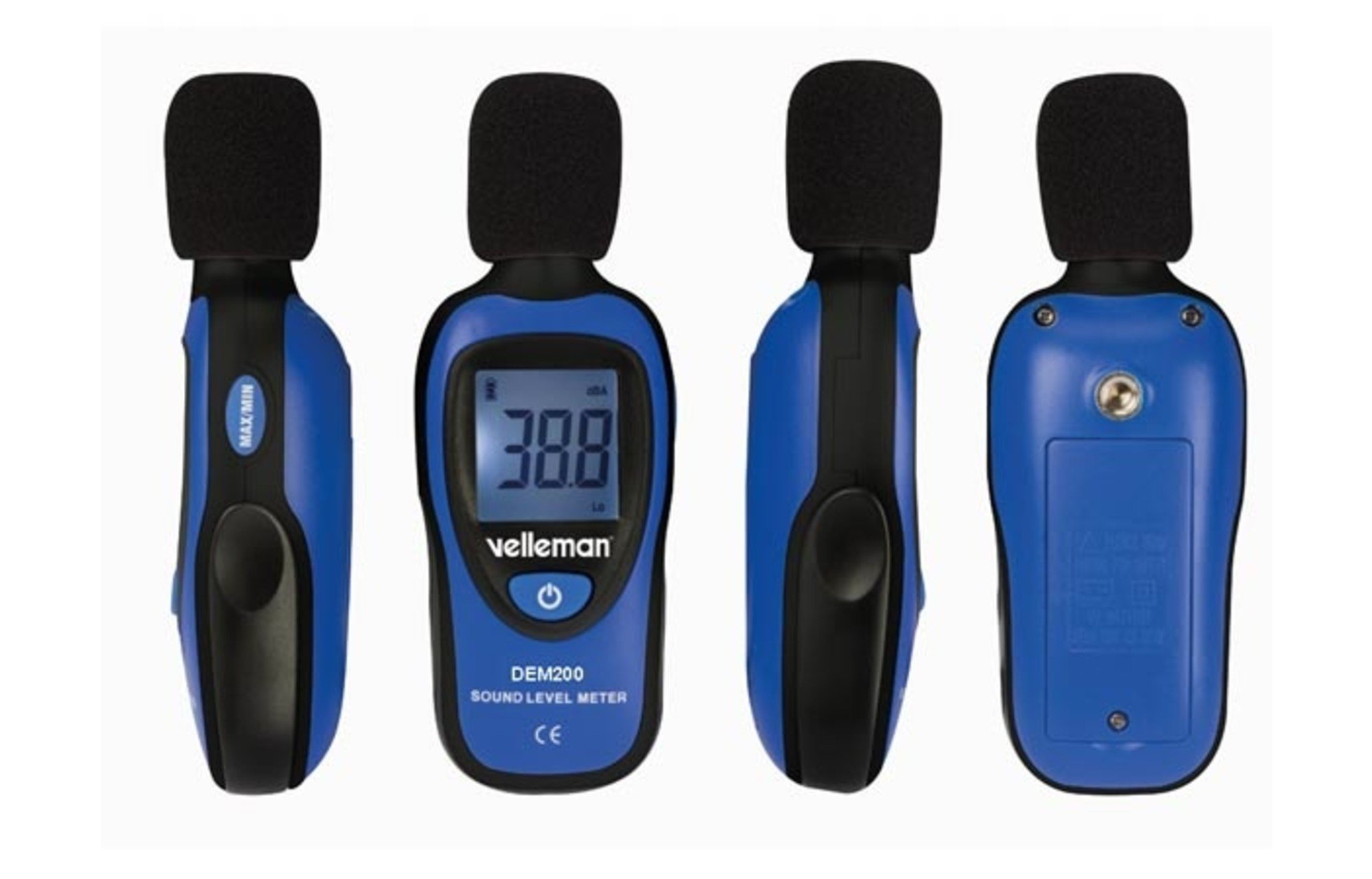 Velleman DEM200 mini digitális hangszintmérő