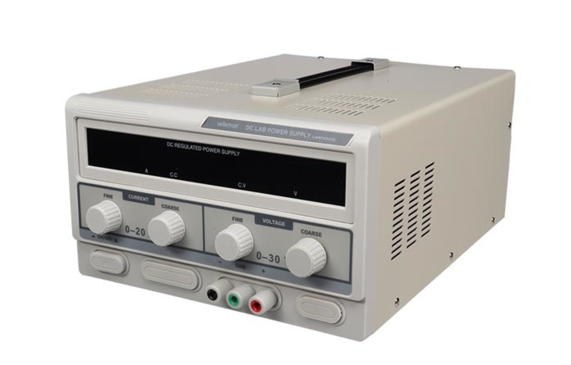 Velleman LABPS3020 DC laboratóriumi tápegység