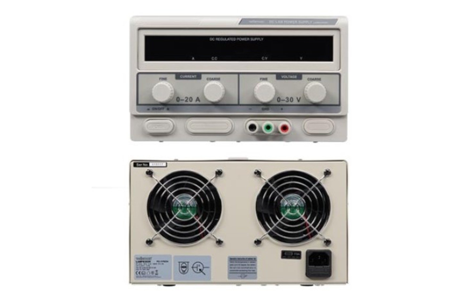 Velleman LABPS3020 DC laboratóriumi tápegység