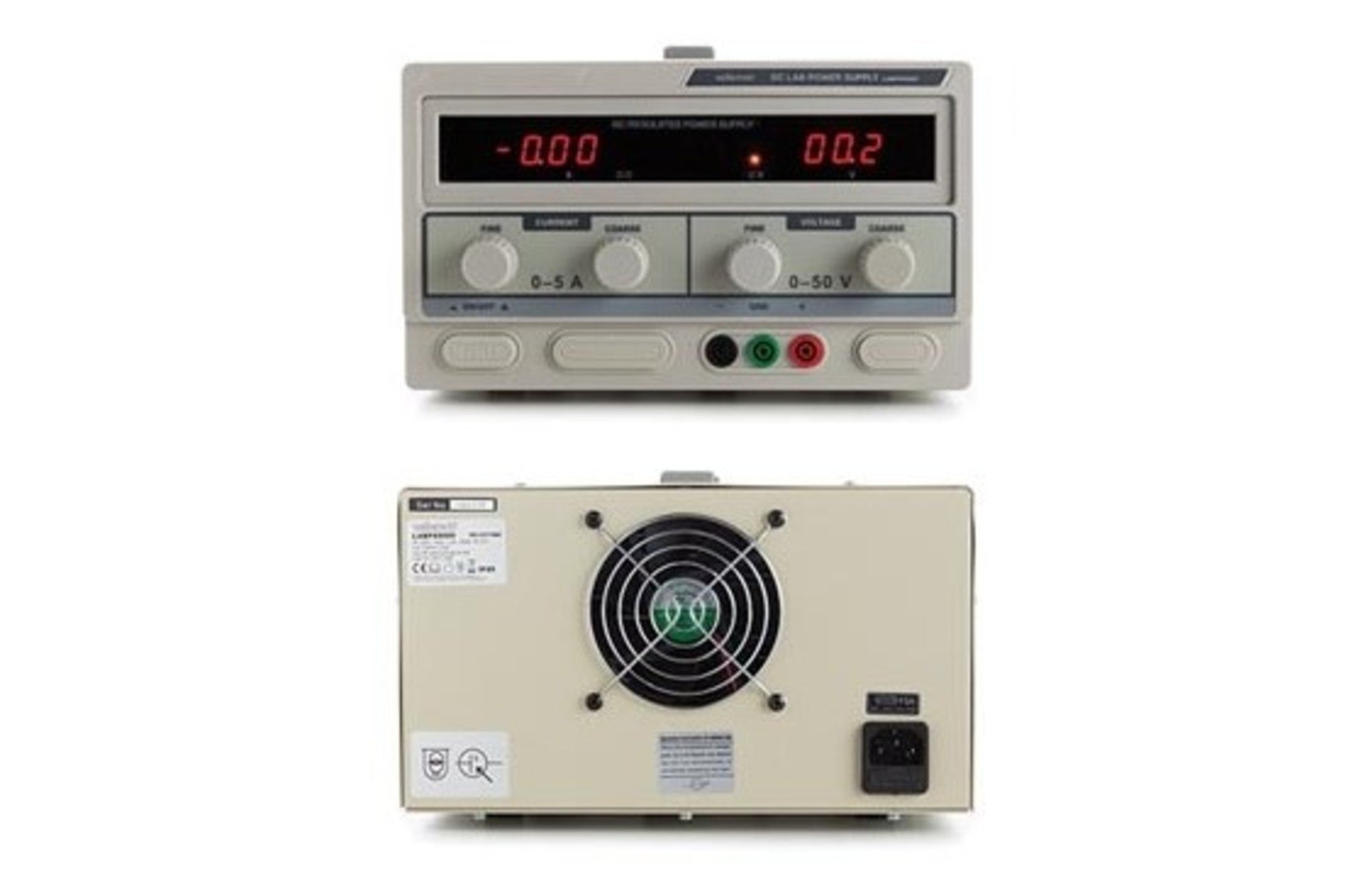 Velleman LABPS5005 DC laboratóriumi tápegység