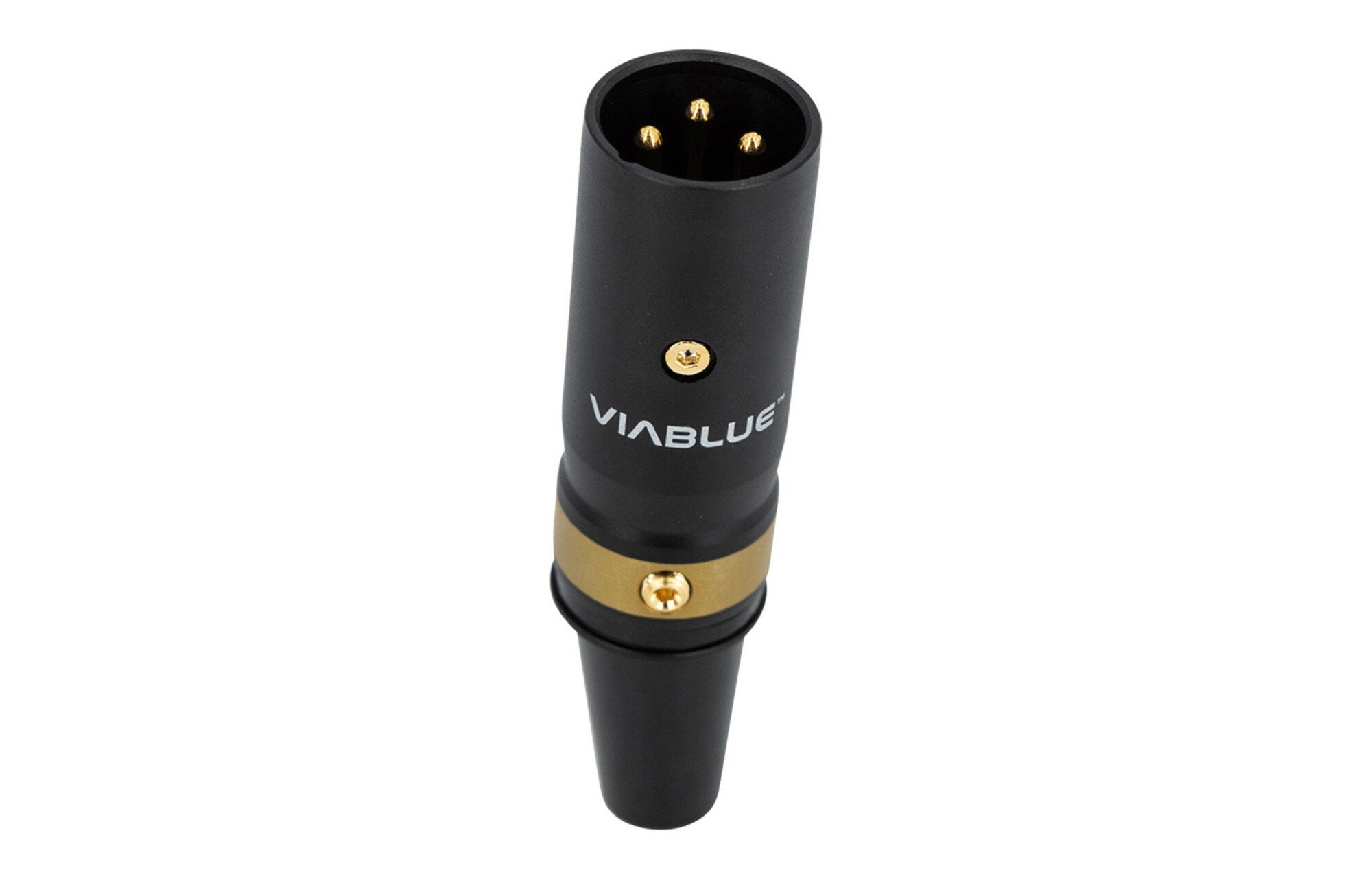VIABLUE T8 XLR MALE Zwart