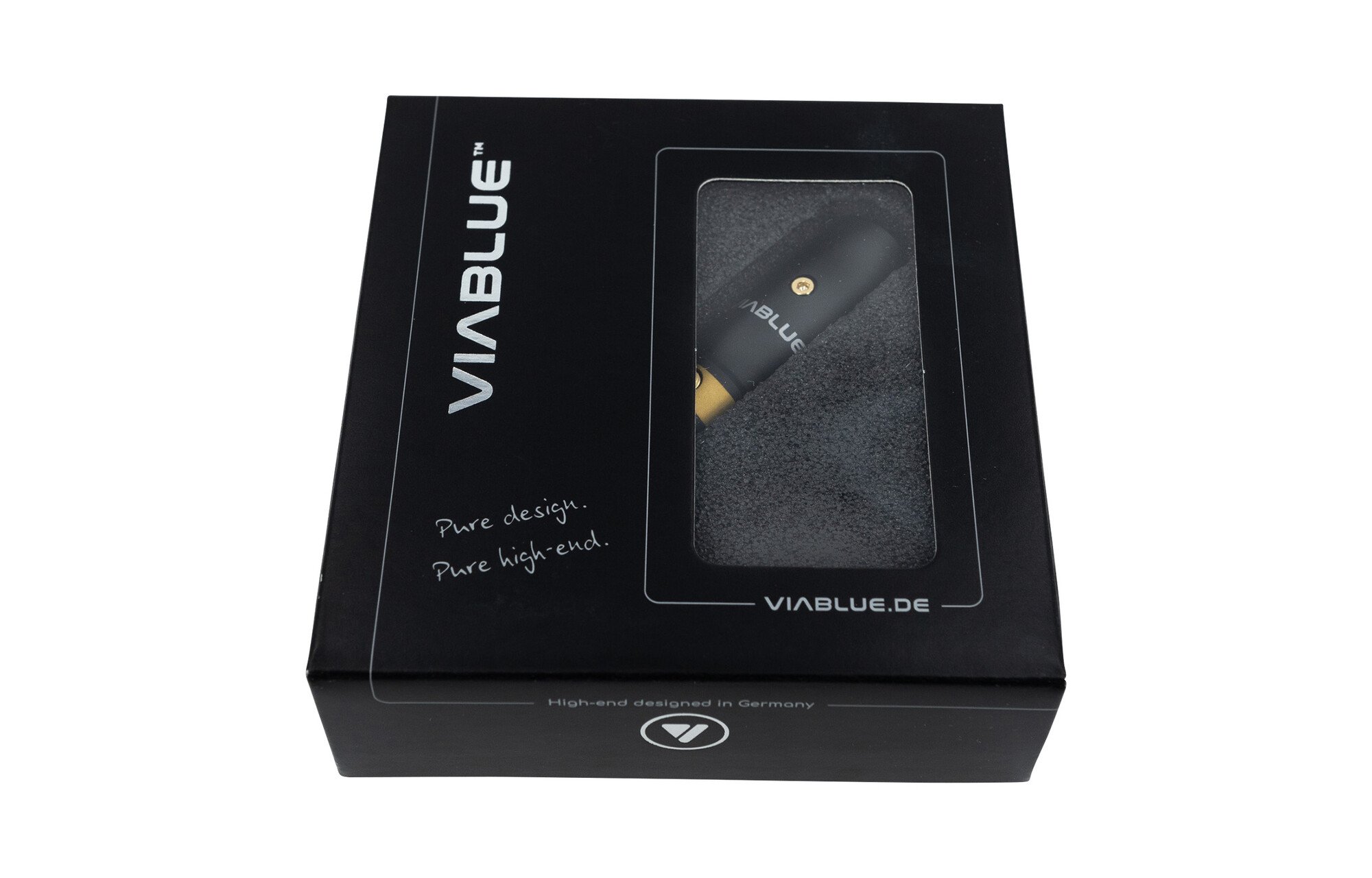 VIABLUE T8 XLR MALE Zwart