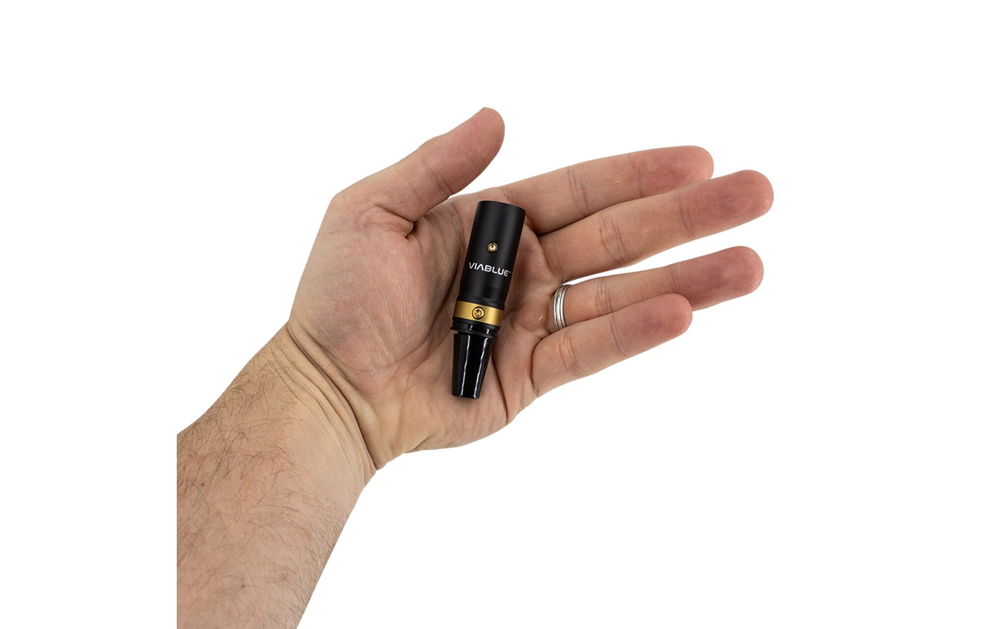 VIABLUE T8 XLR MALE Zwart