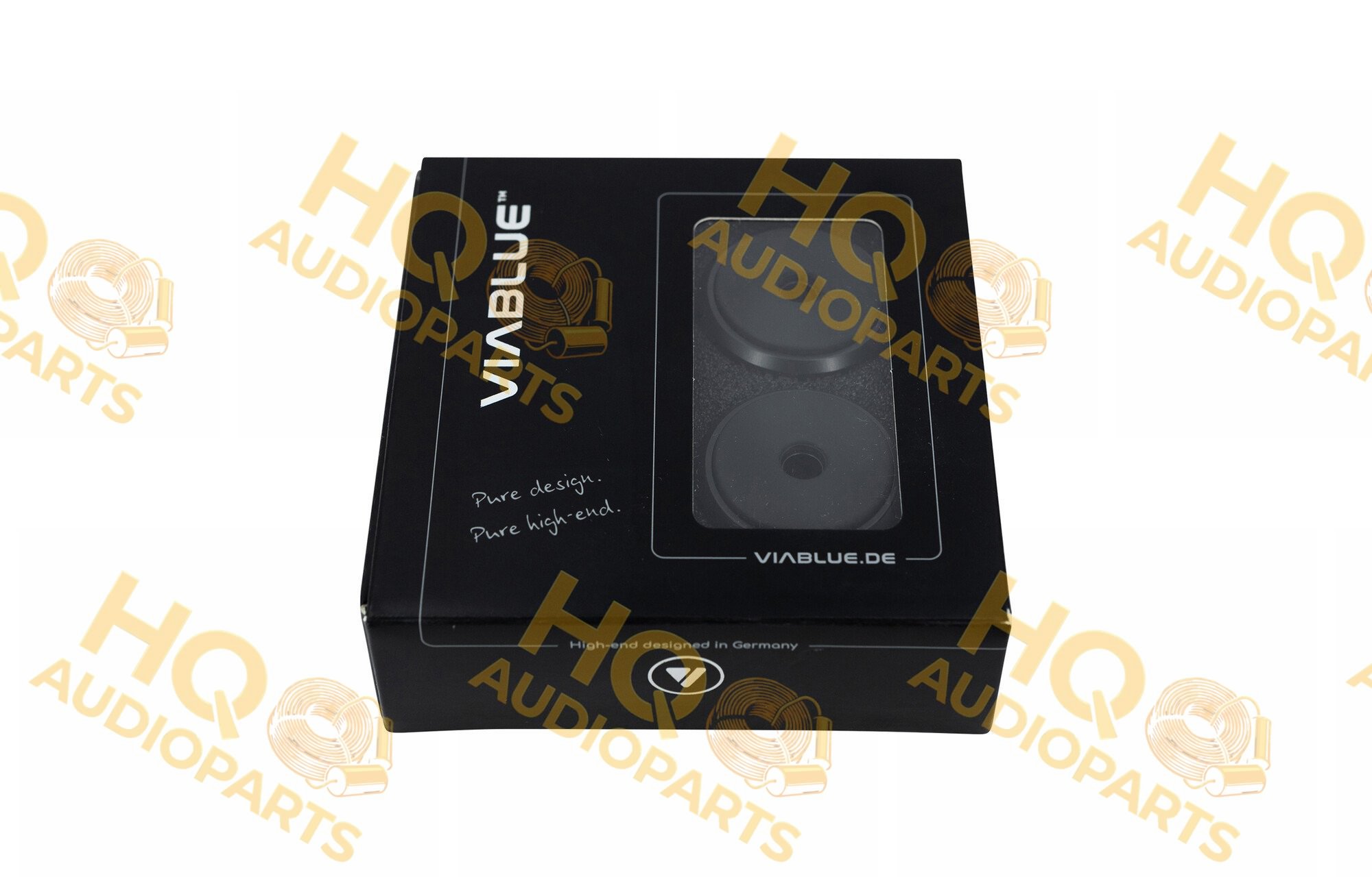 VIABLUE UFO ABSORBERS készlet 35 mm | fekete