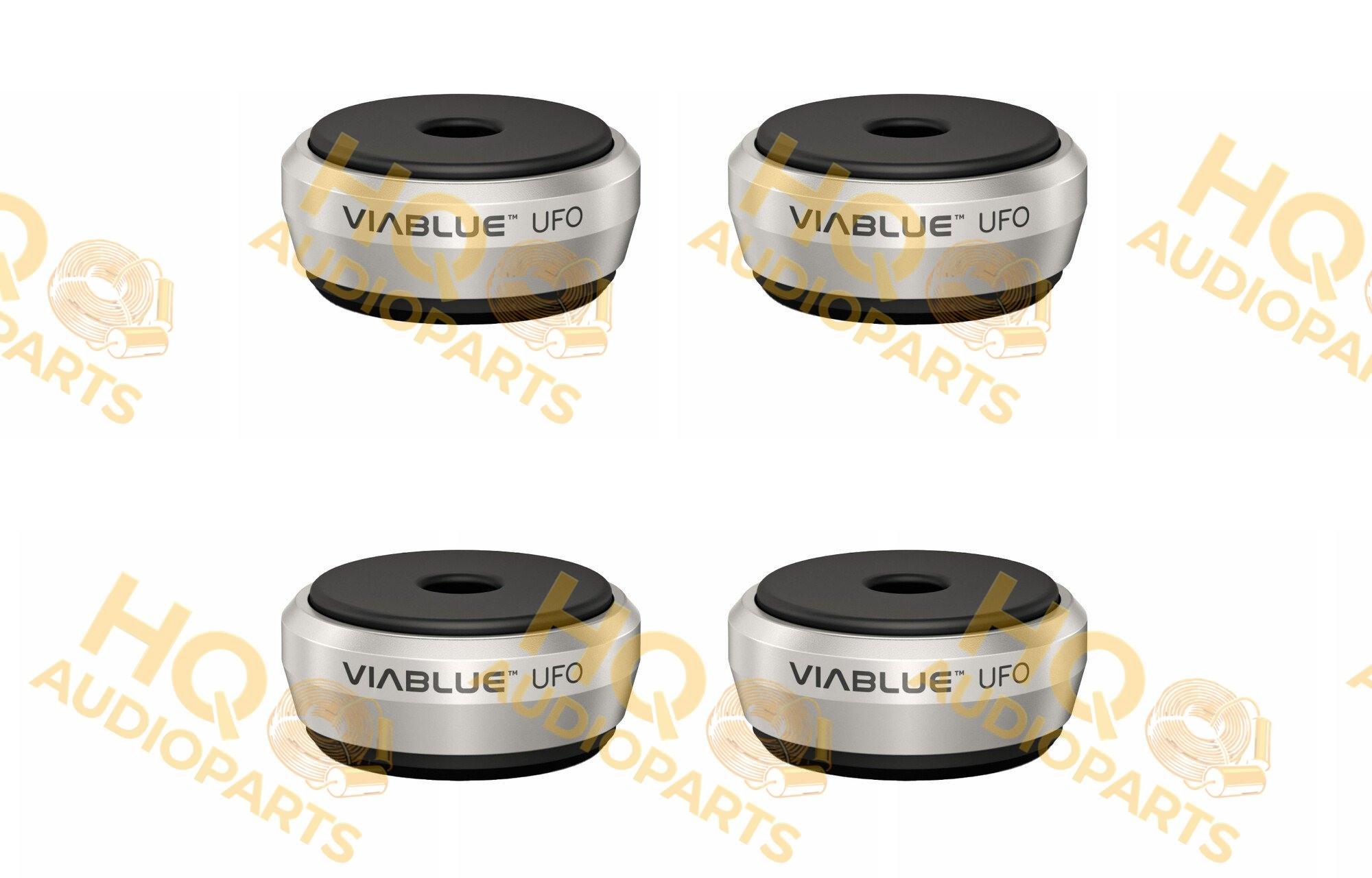VIABLUE UFO ABSORBERS készlet 35 mm | ezüst