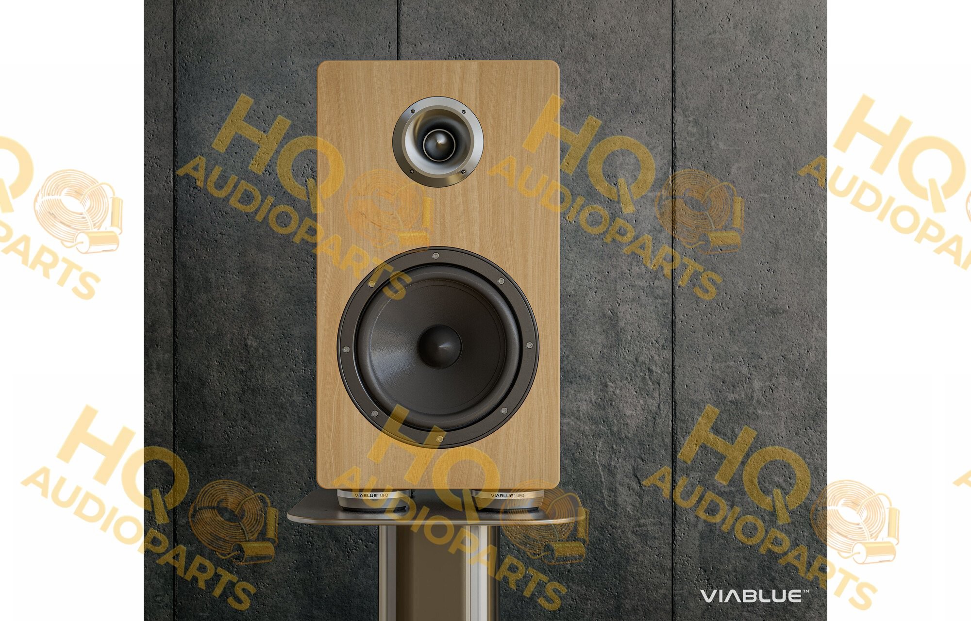 VIABLUE UFO XL ABSORBERS készlet 65 mm | ezüst