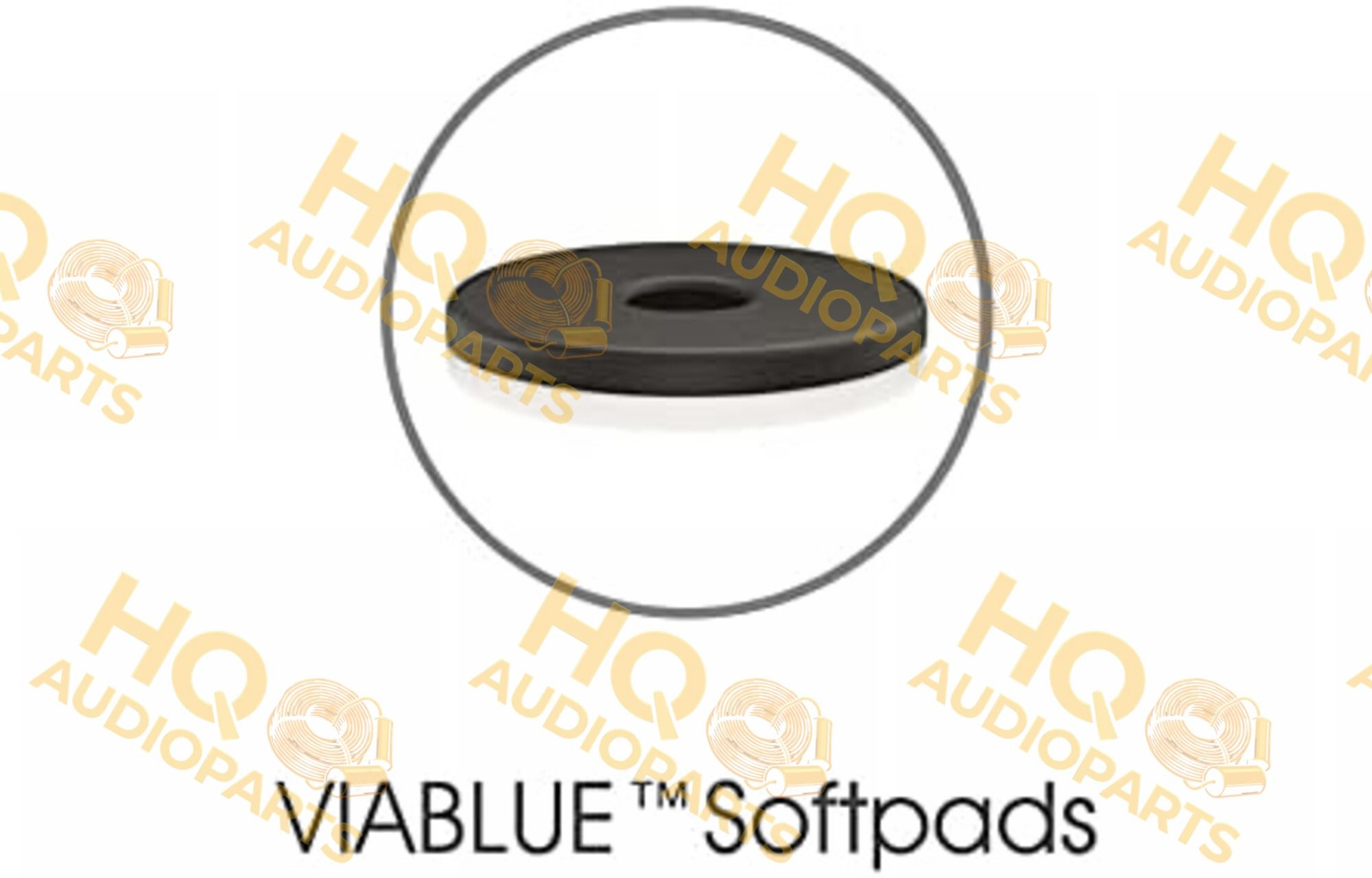 VIABLUE UFO XL ABSORBERS készlet 65 mm | ezüst