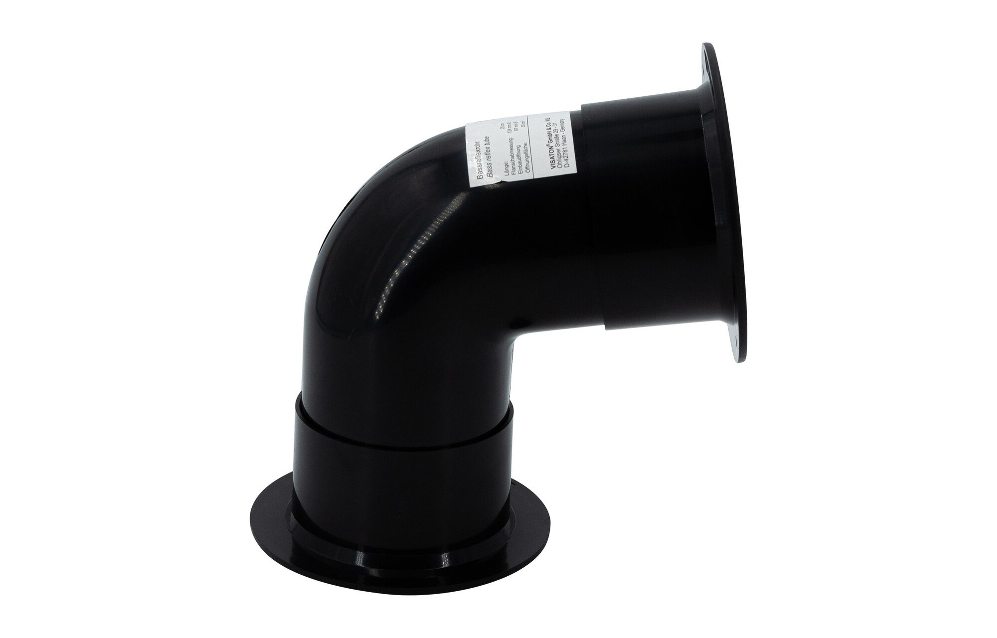 Visaton BR 25.50 Angled hangszóró doboz reflexcső 76mm ID x 254mm L