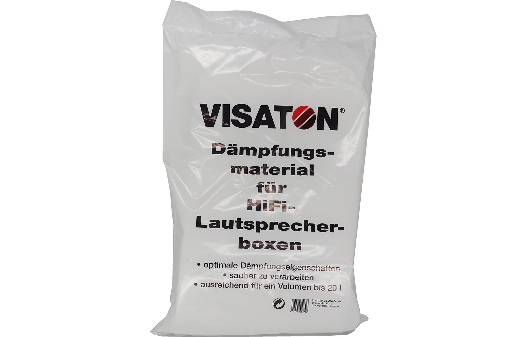 Visaton Csillapító anyag | 100% poliészter