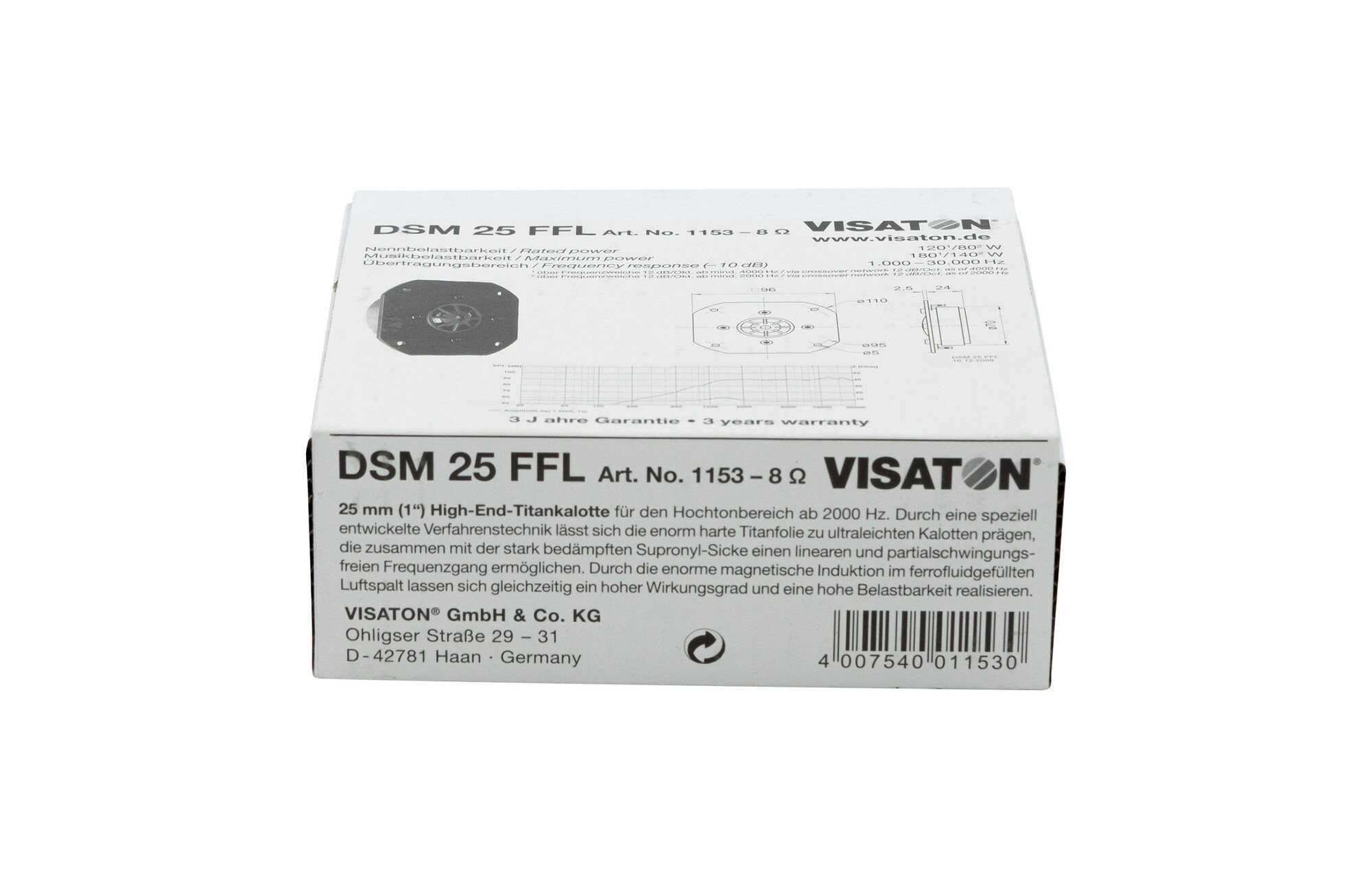 Visaton DSM 25 FFL dómsugárzó