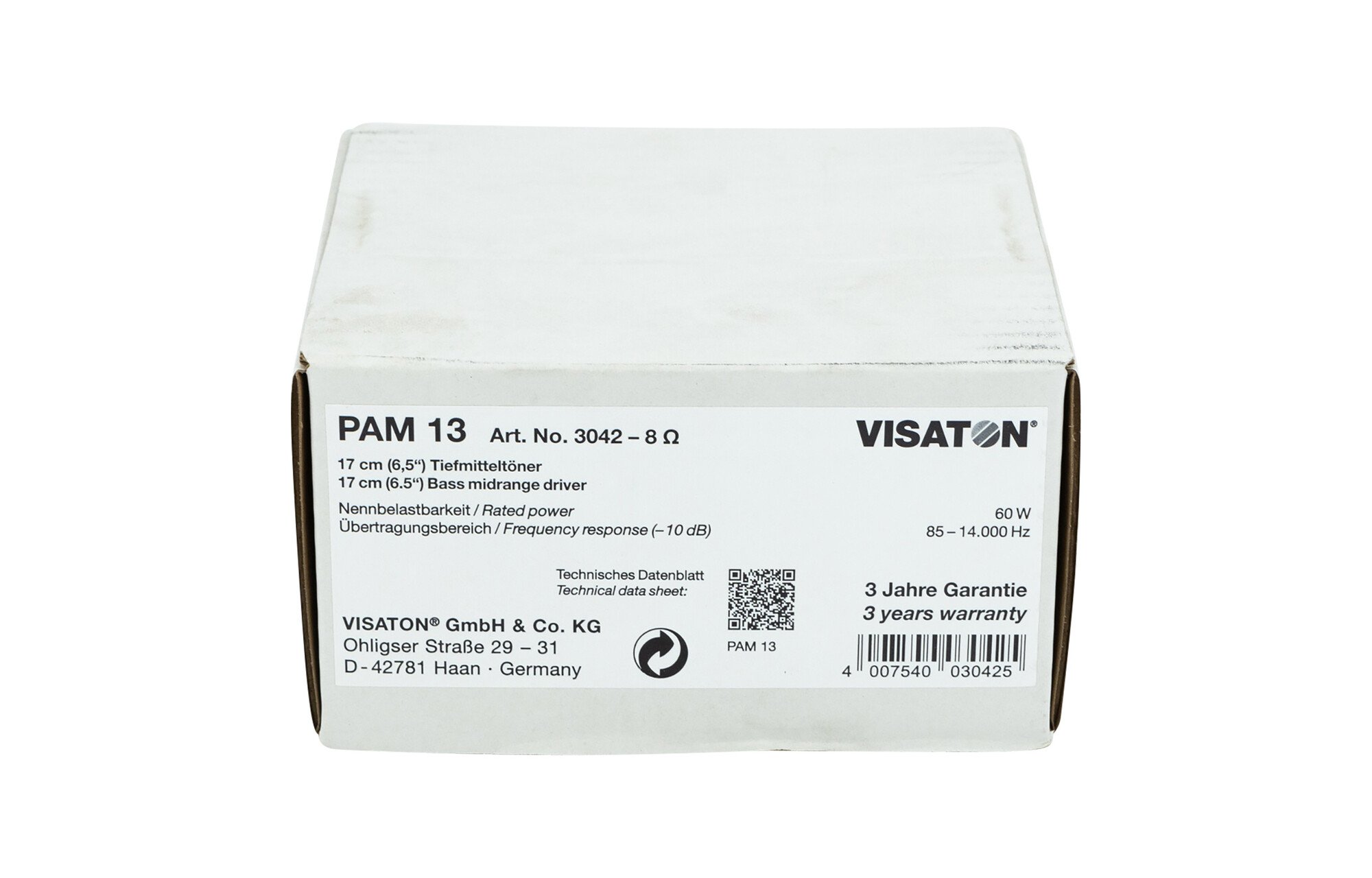 Visaton PAM 13 5'' mélyközépsugárzó