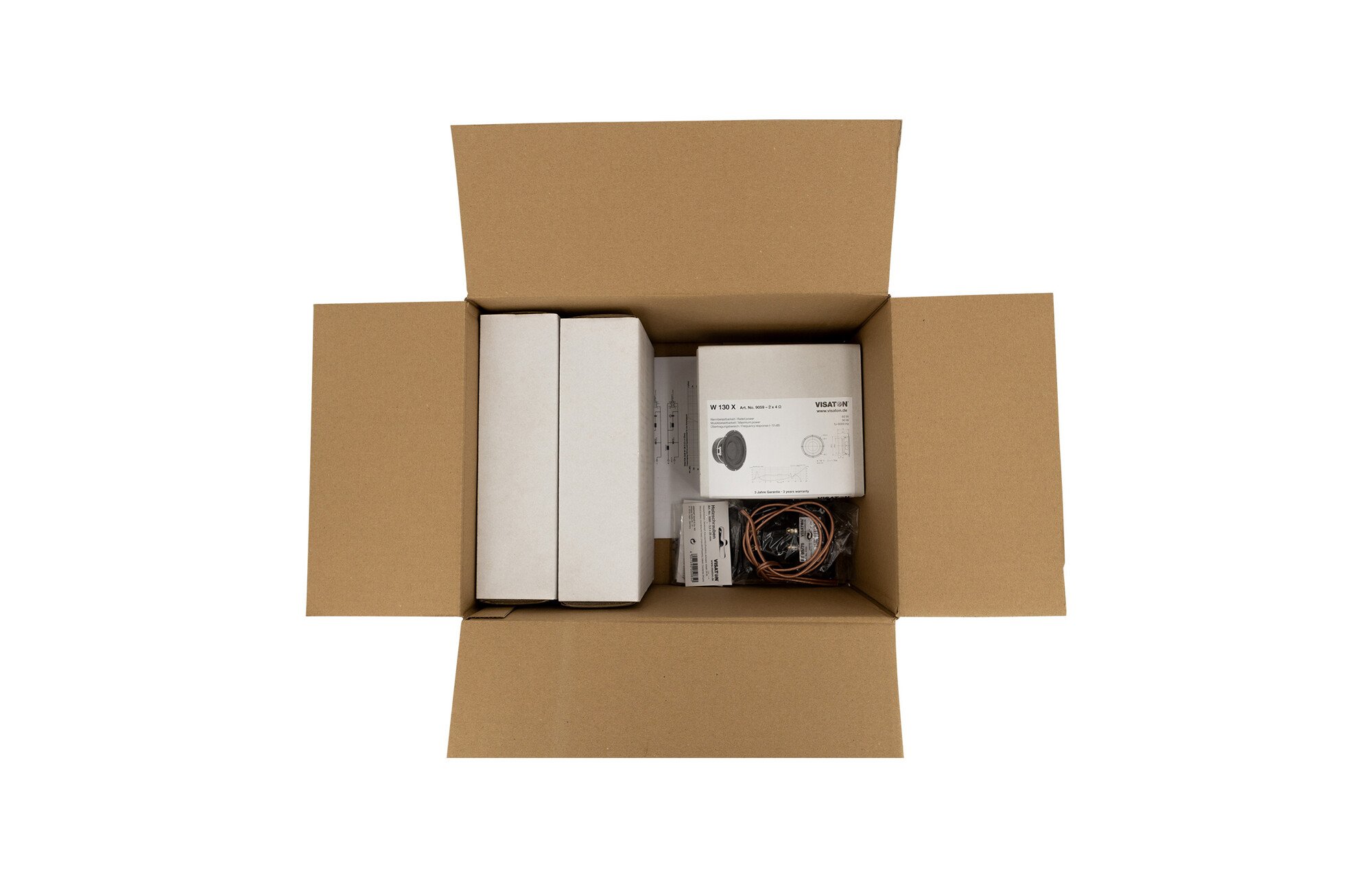 Visaton SUB W 130 X DIY komponens szett