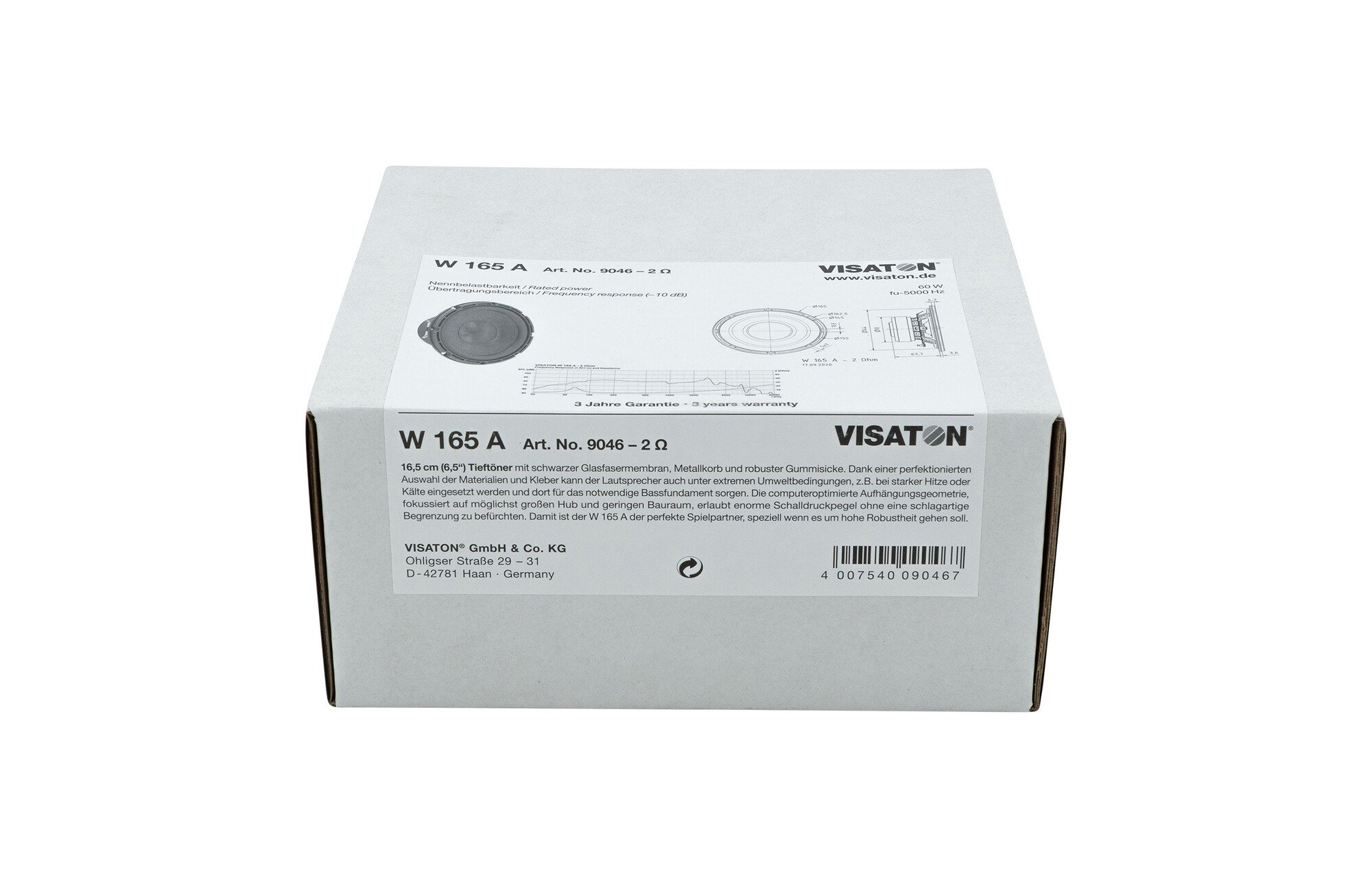 Visaton WF 130 ND mélyközépsugárzó